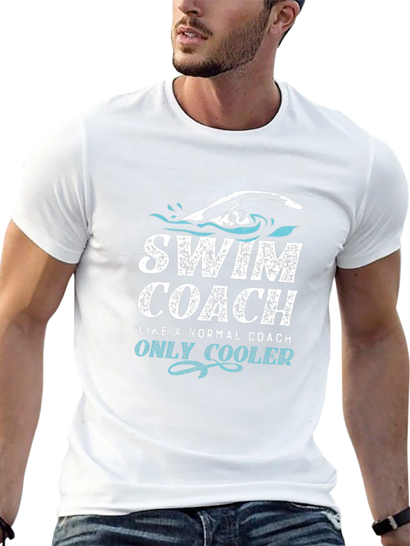 Swim Coach T-Shirt - Funny Swimmer Gift