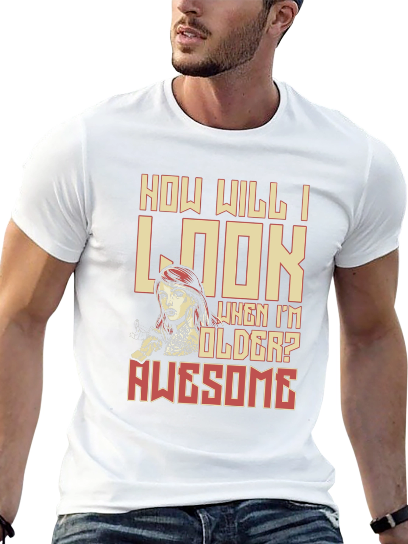 Awesome When Im Older Black T-Shirt