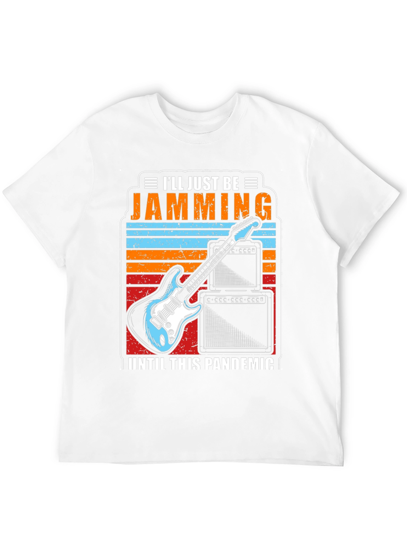 Jamming Until This Pandemic T-Shirt - Music Lover Tee
