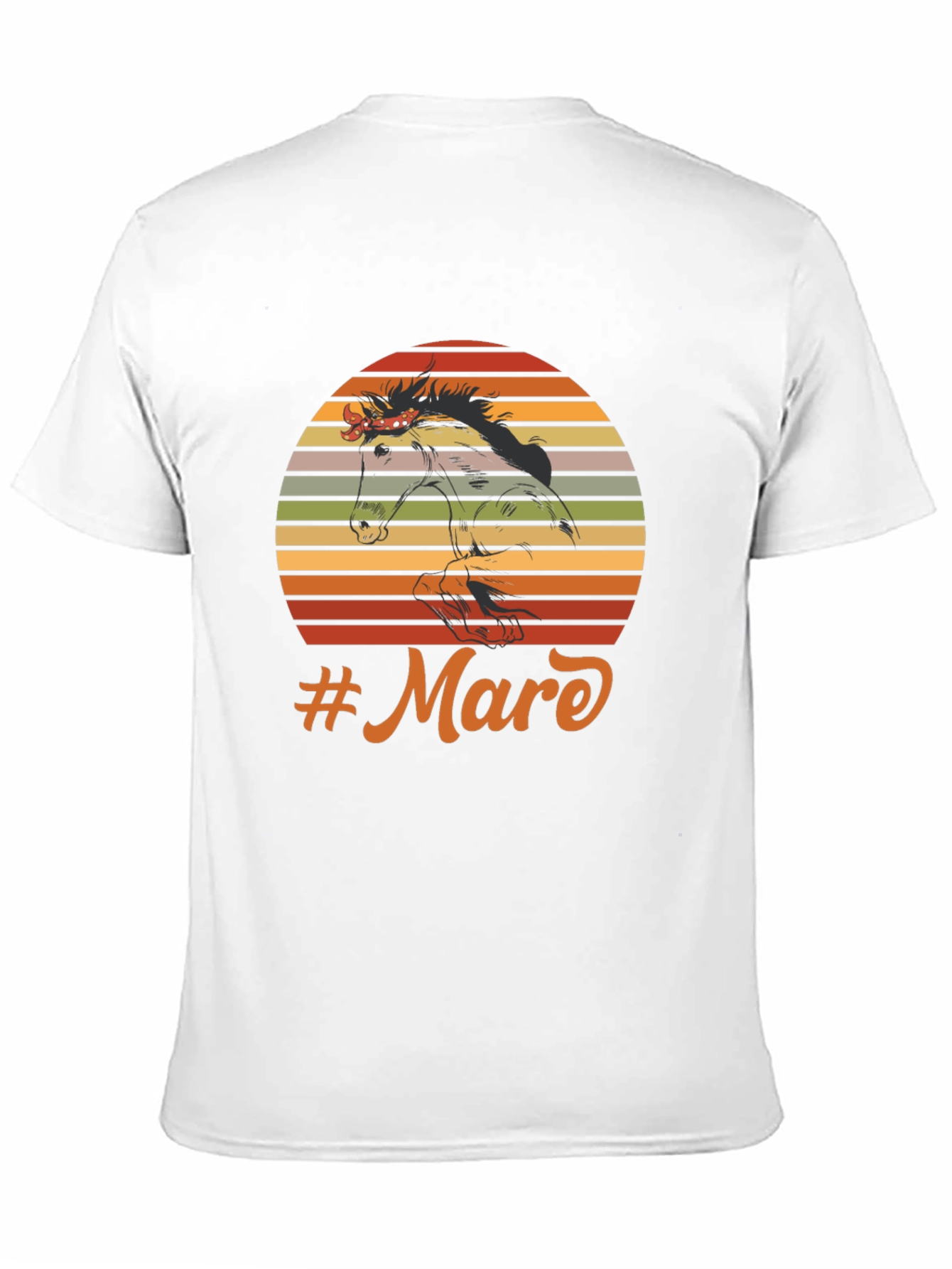 Retro Mare Graphic Tee - Equestrian T-Shirt