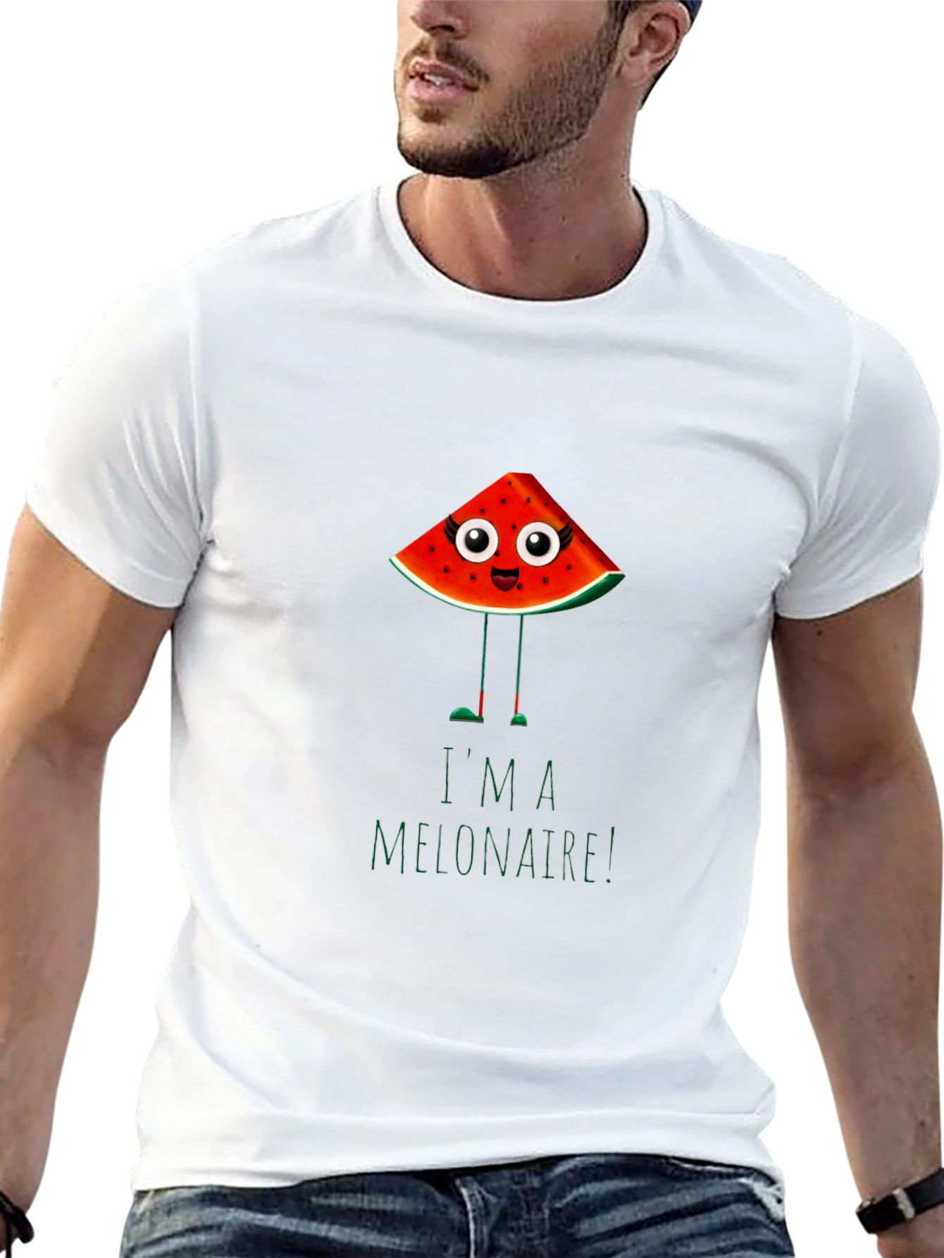 Funny Melonaire Graphic T-Shirt