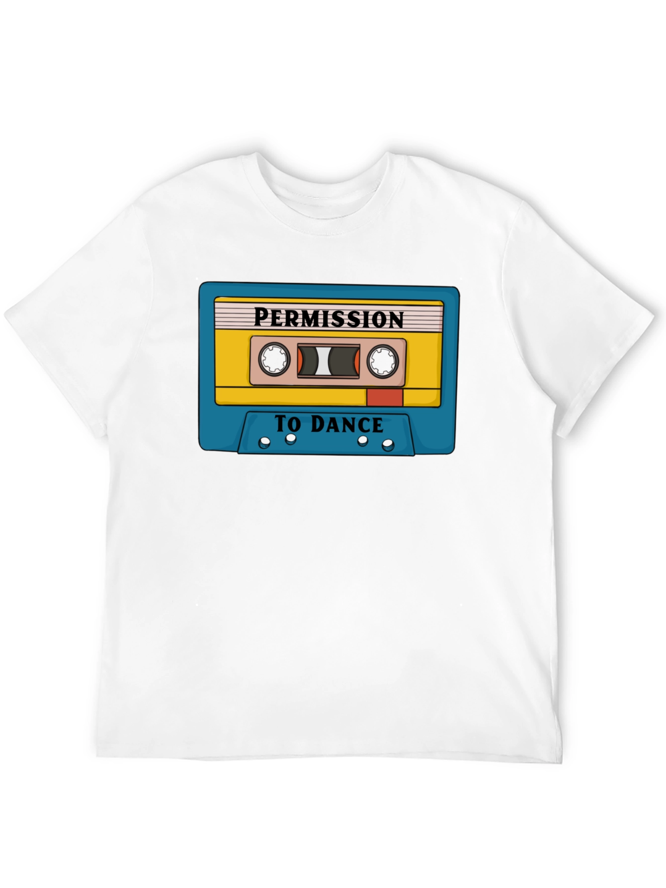 Permission to Dance Retro Cassette T-Shirt