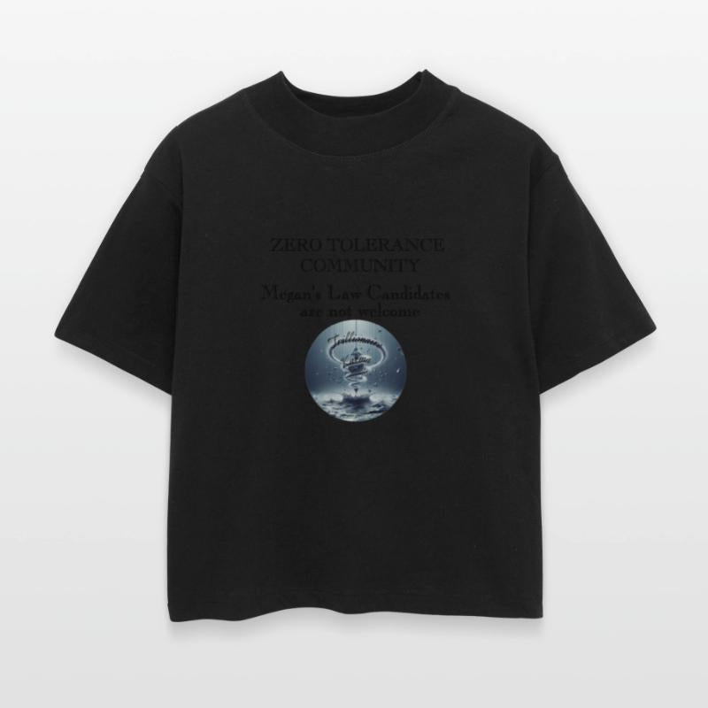 Zero Tolerance Community text