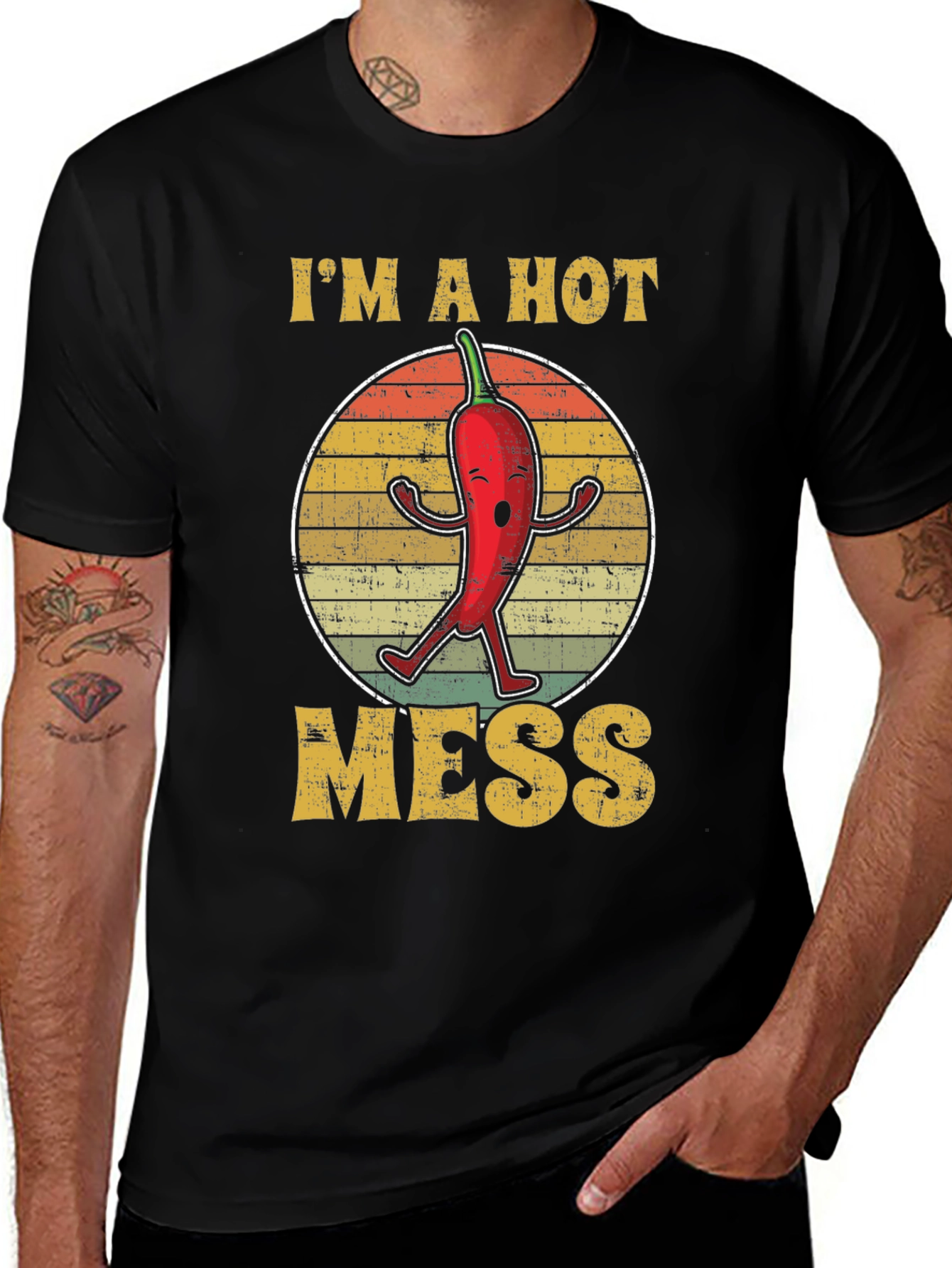 Im A Hot Mess Graphic T-Shirt