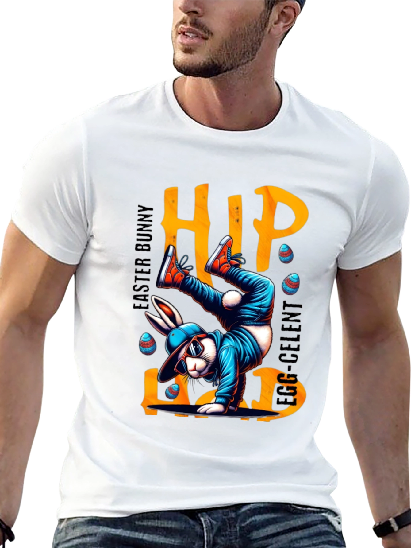 Hip Hop Easter Bunny T-Shirt