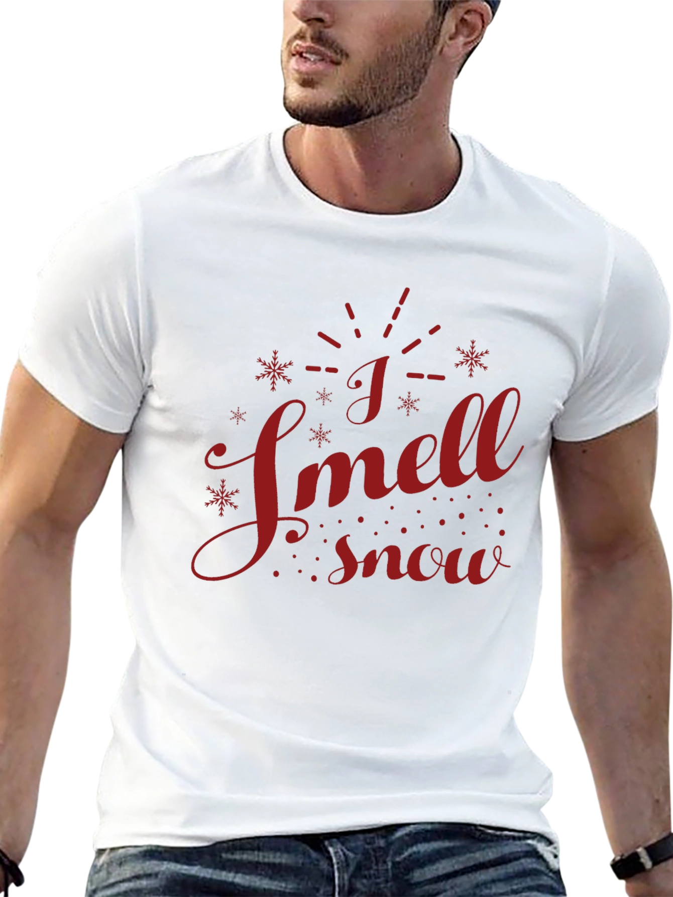 I Smell Snow Graphic Tee - Holiday Ready!