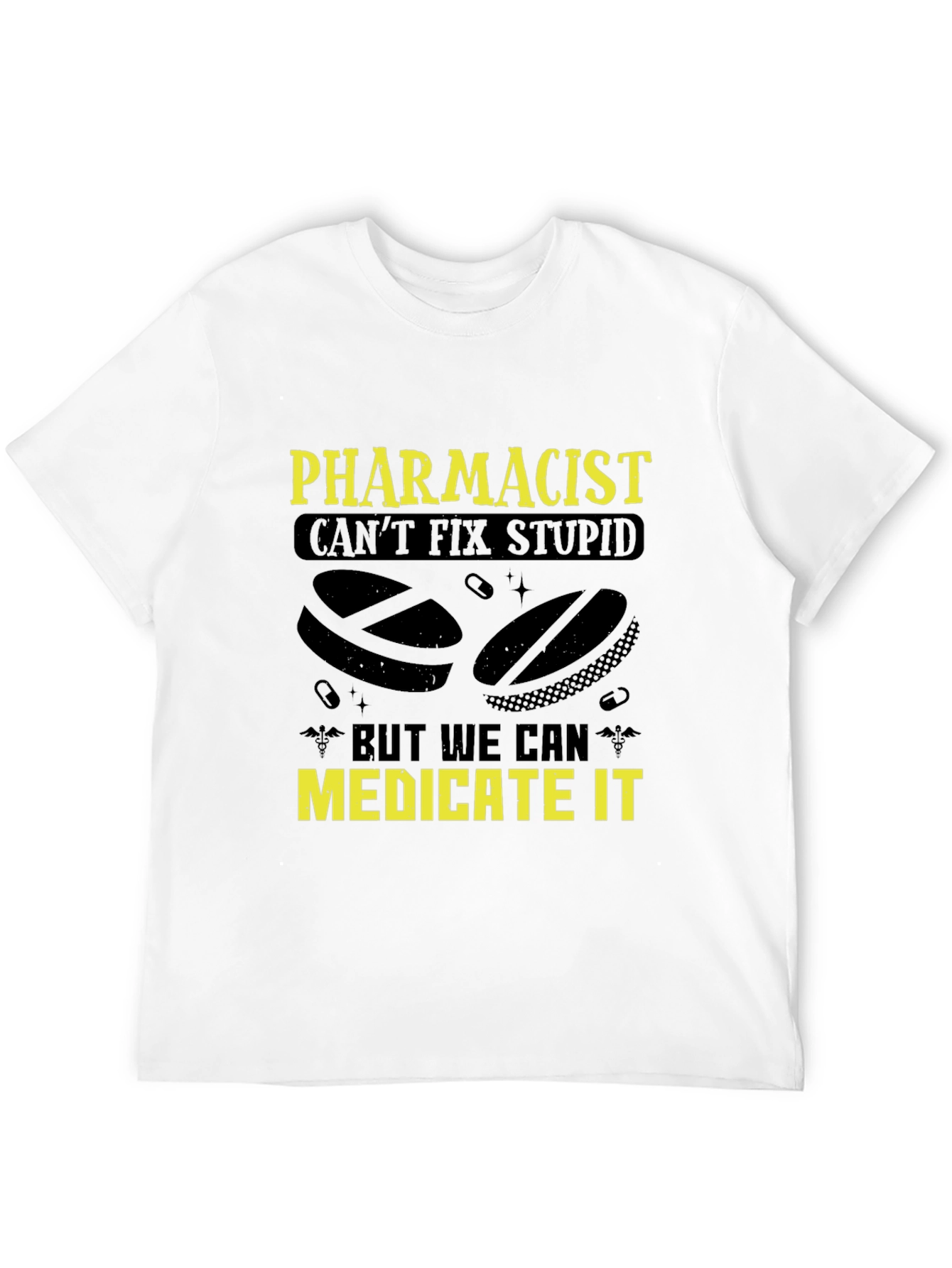 Pharmacist Medicate It Graphic Tee