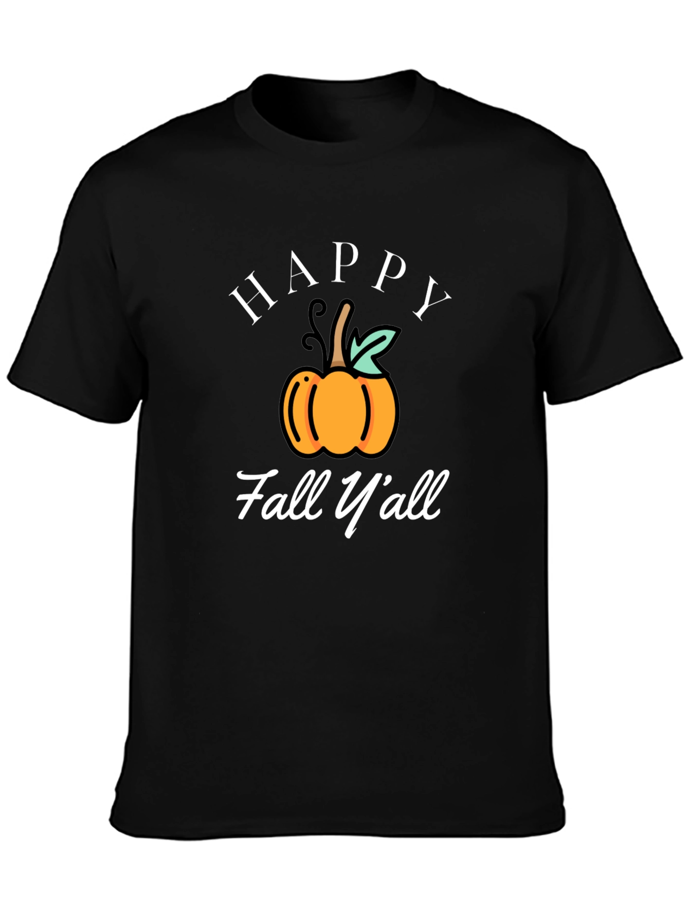 Happy Fall Yall Graphic T-Shirt