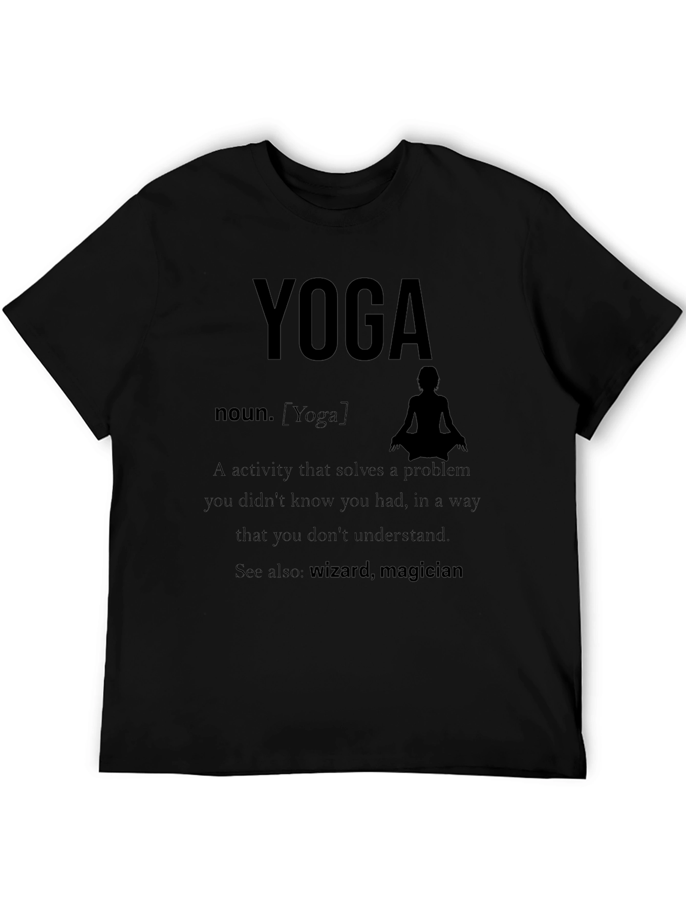 Yoga Definition Graphic Tee - Soft Cotton T-Shirt