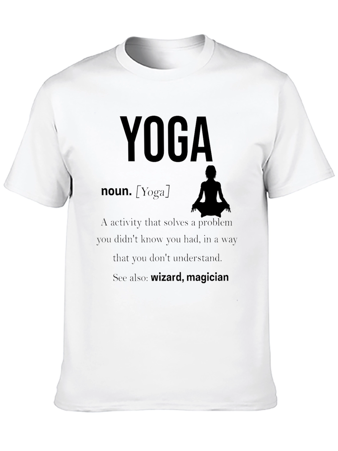Yoga Definition Graphic Tee - Soft Cotton T-Shirt