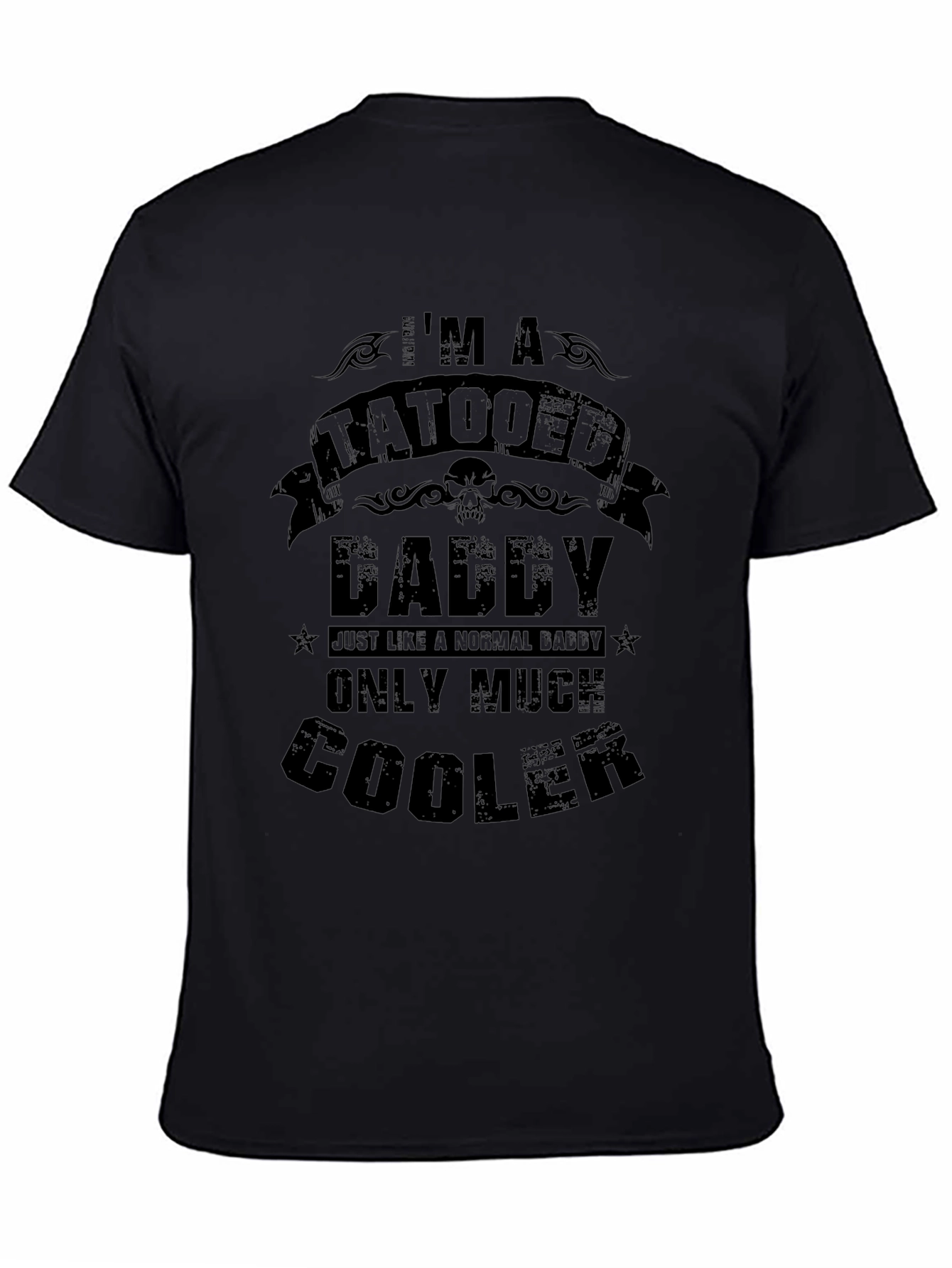 Tattooed Daddy Graphic T-Shirt - Cool Dad Apparel