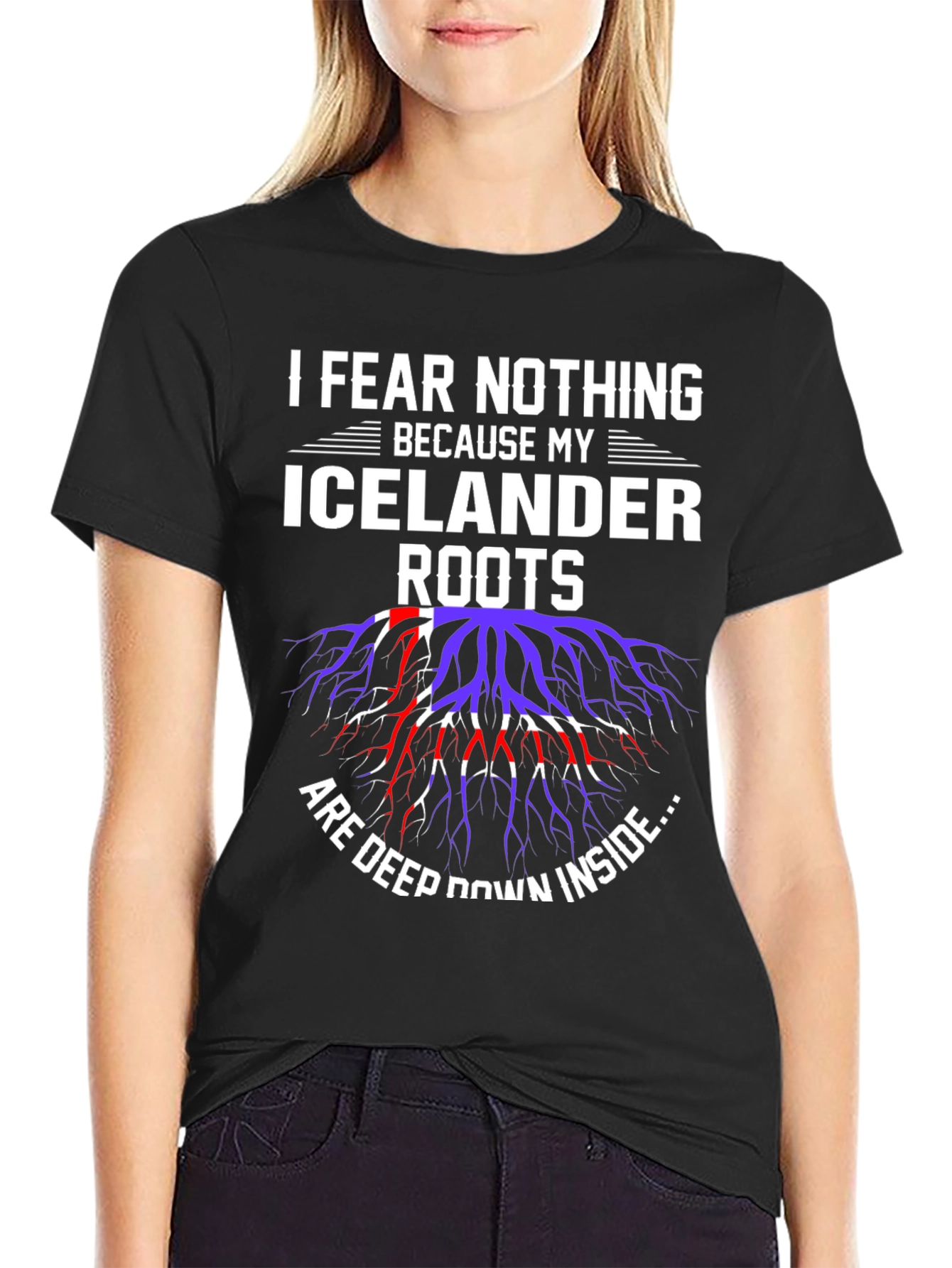 Icelandic Roots Graphic Tee - Fear Nothing Pride