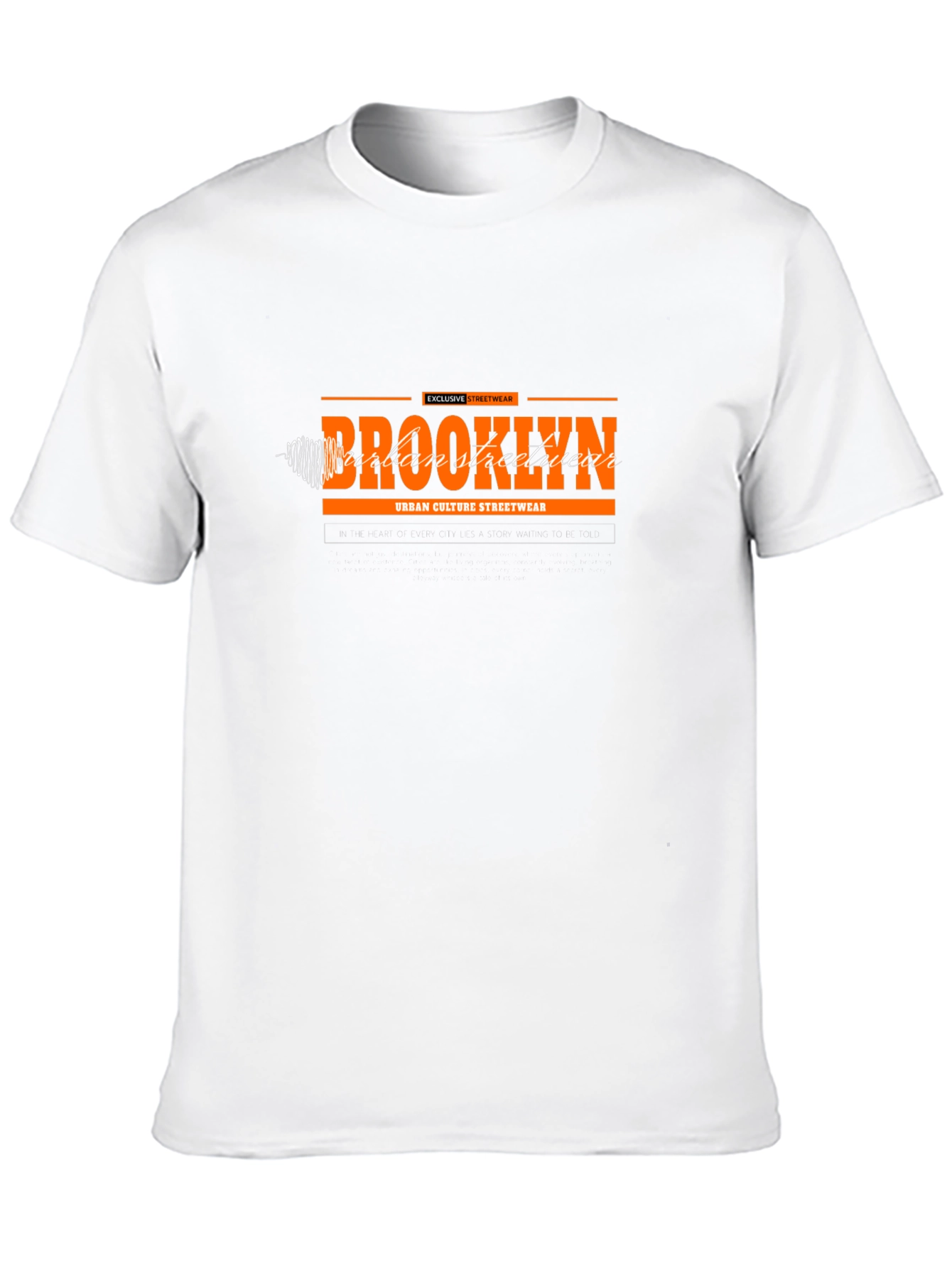Brooklyn Urban Streetwear Black T-Shirt