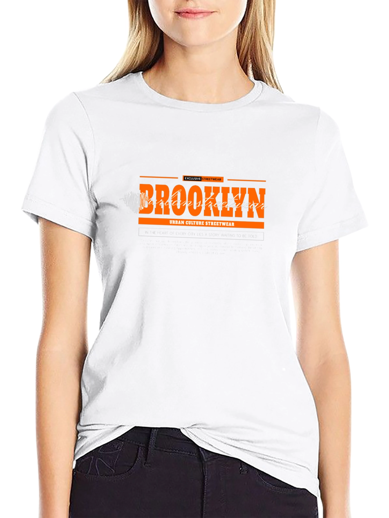 Brooklyn Urban Streetwear Black T-Shirt