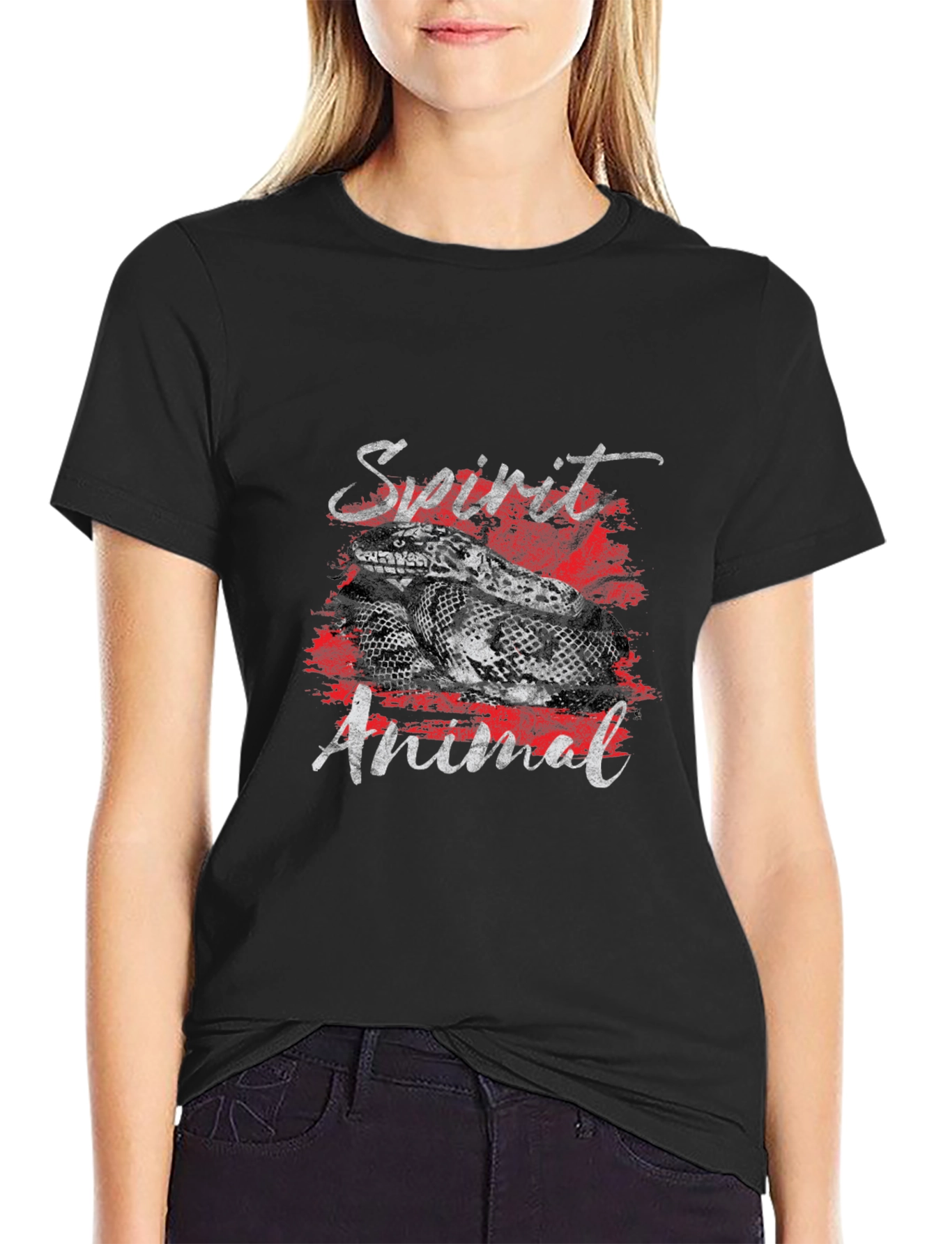 Spirit Animal Snake Graphic T-Shirt