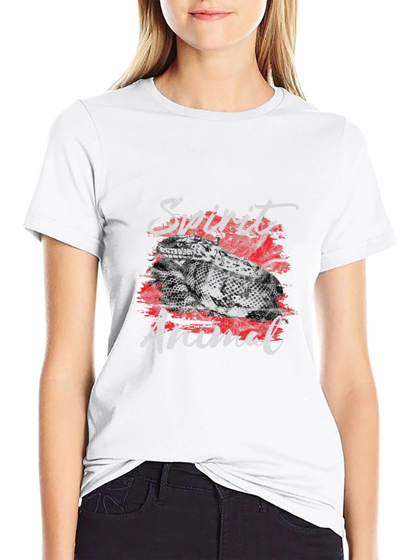 Spirit Animal Snake Graphic T-Shirt