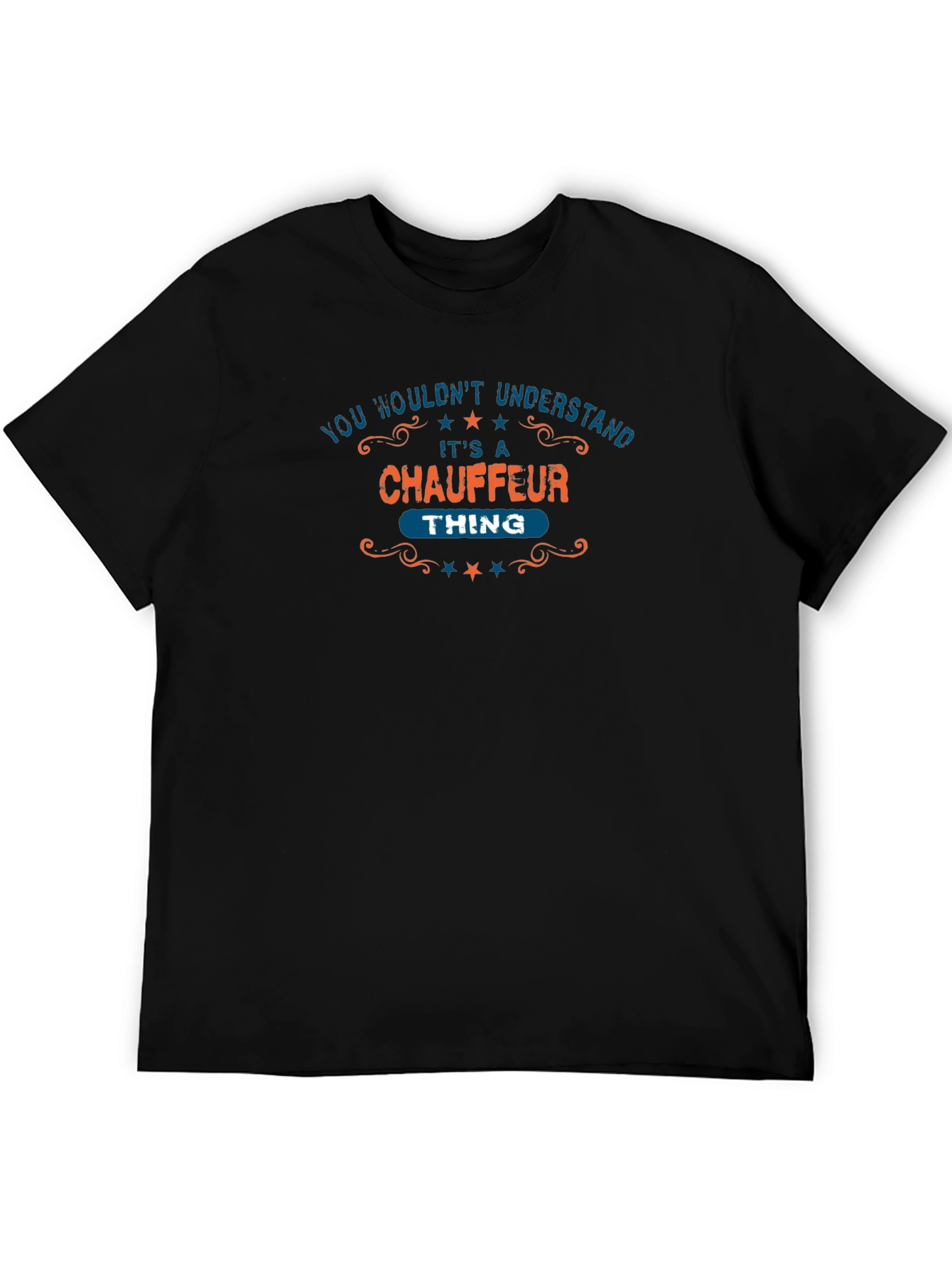 Chauffeur Thing Black T-Shirt
