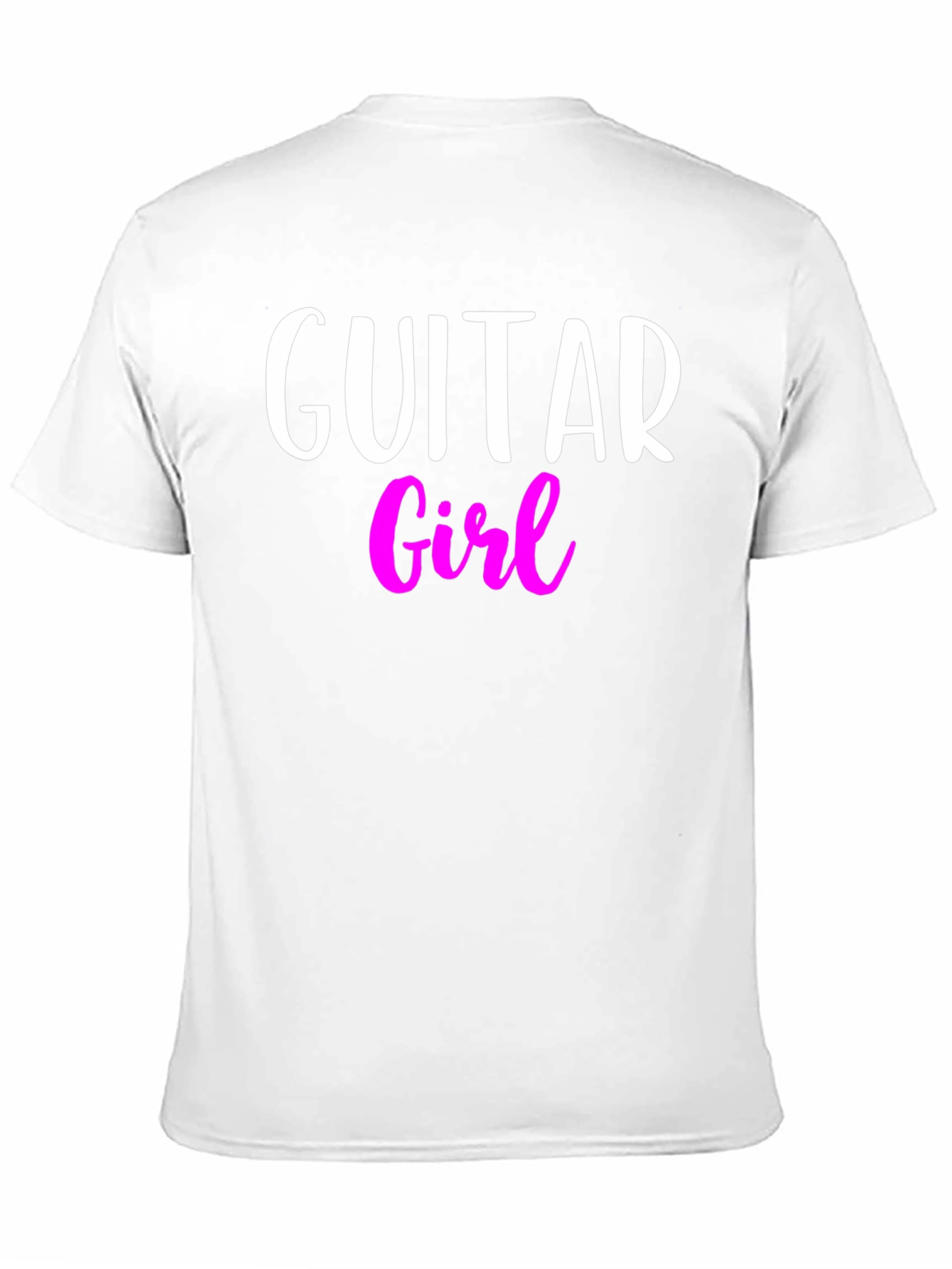 Guitar Girl Black T-Shirt