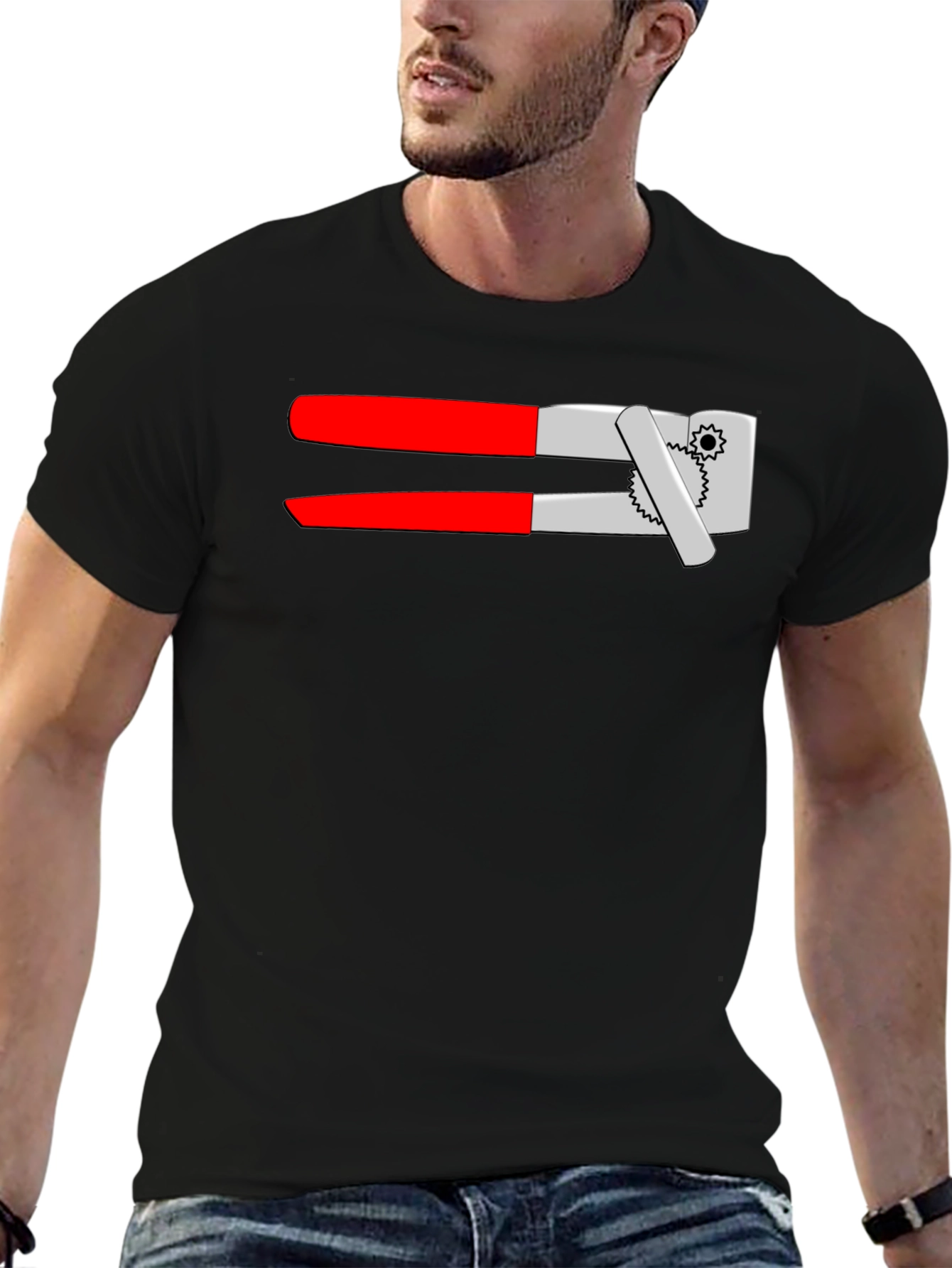 Can Opener Graphic Tee - Novelty T-Shirt