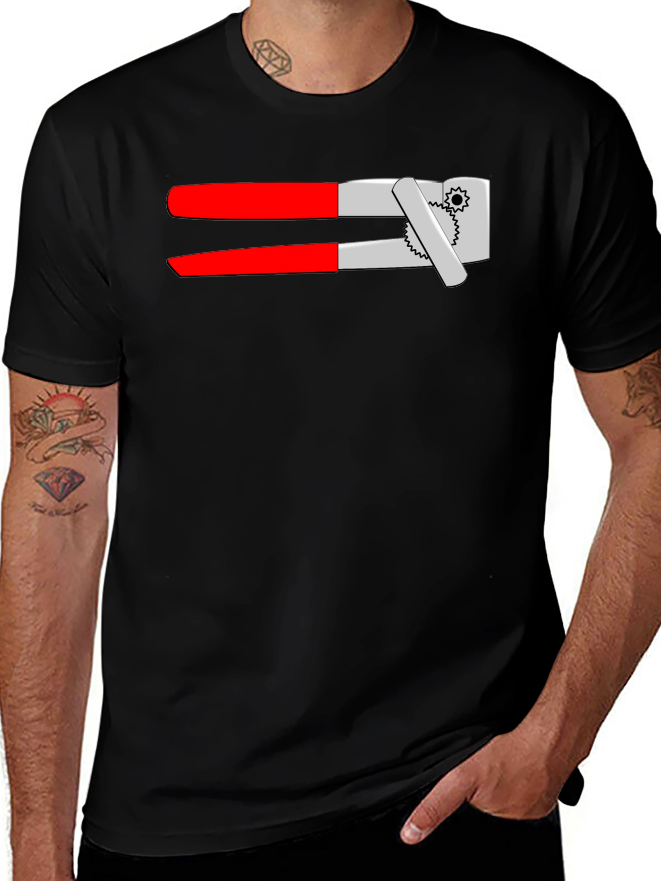 Can Opener Graphic Tee - Novelty T-Shirt
