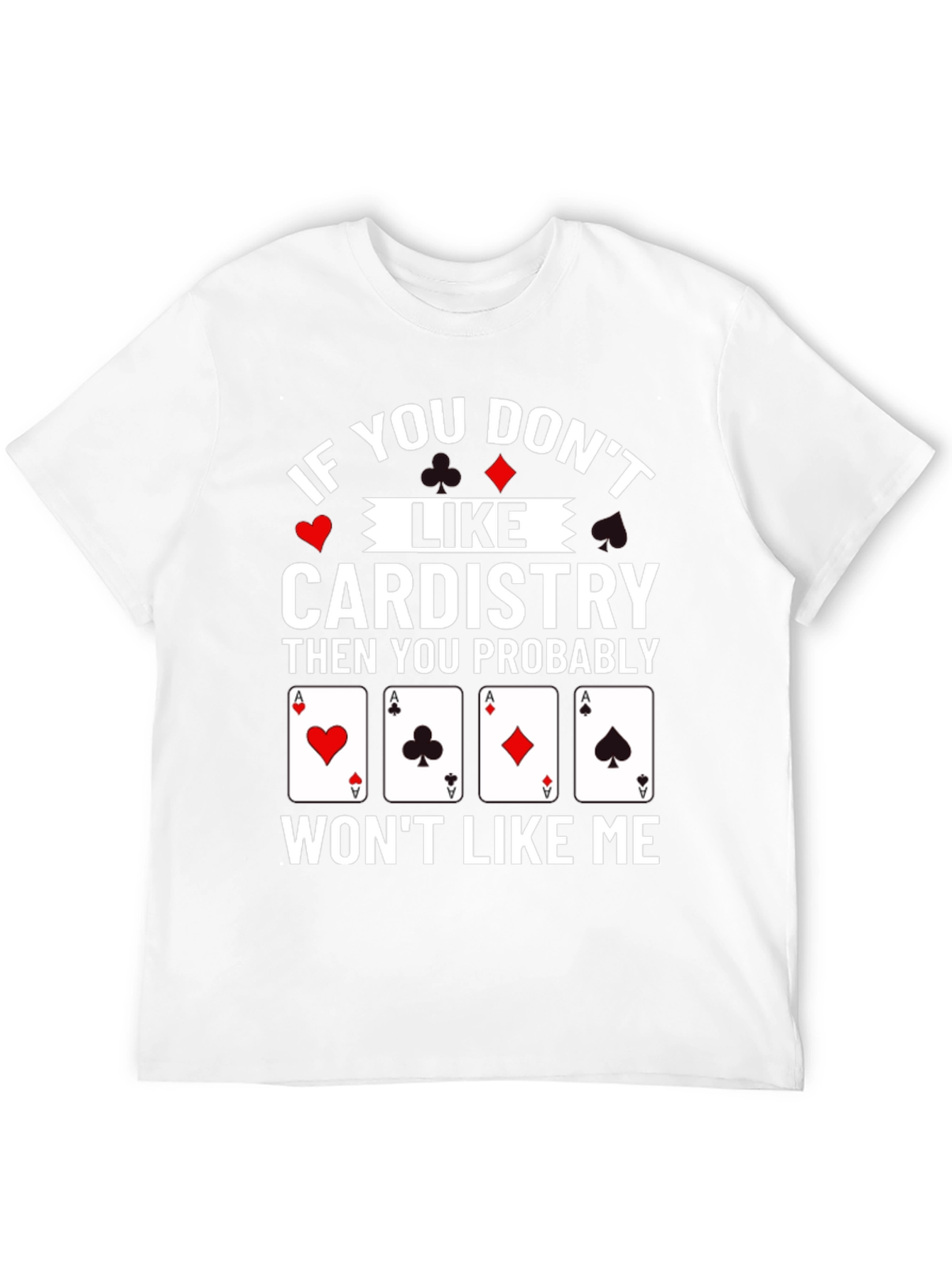 Cardistry T-Shirt - Poker Card Design