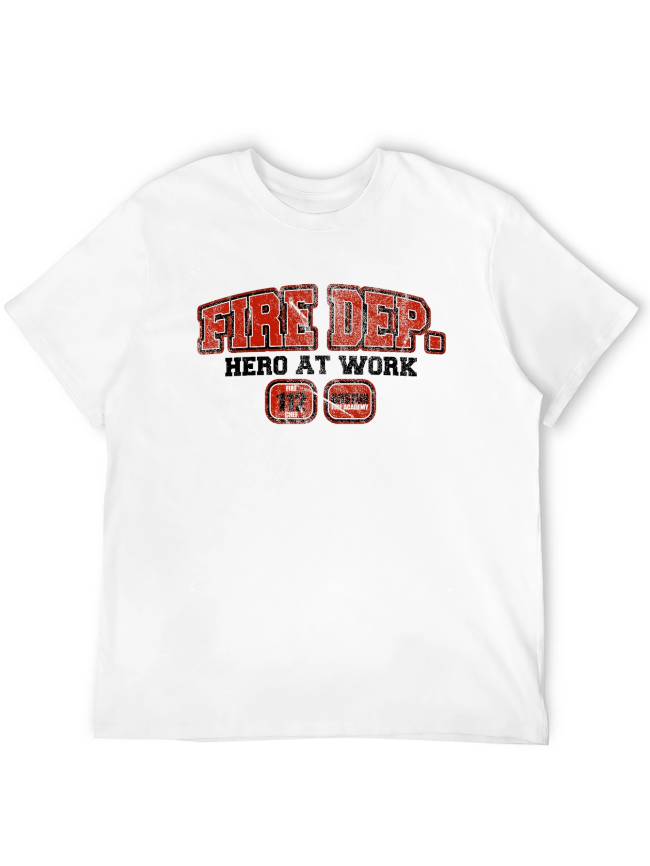 Fire Dept. Hero At Work Graphic T-Shirt