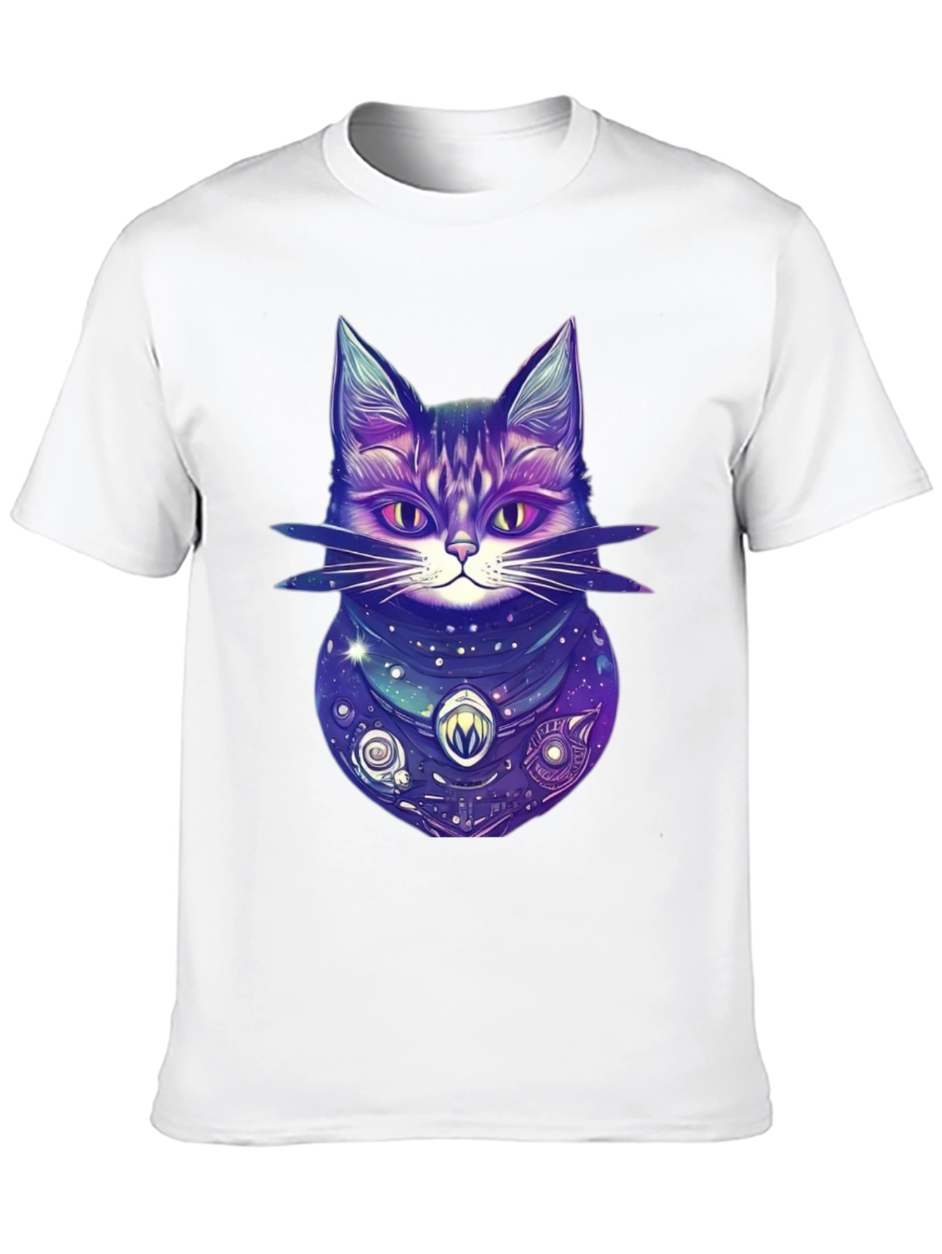 Cosmic Cat Graphic T-Shirt