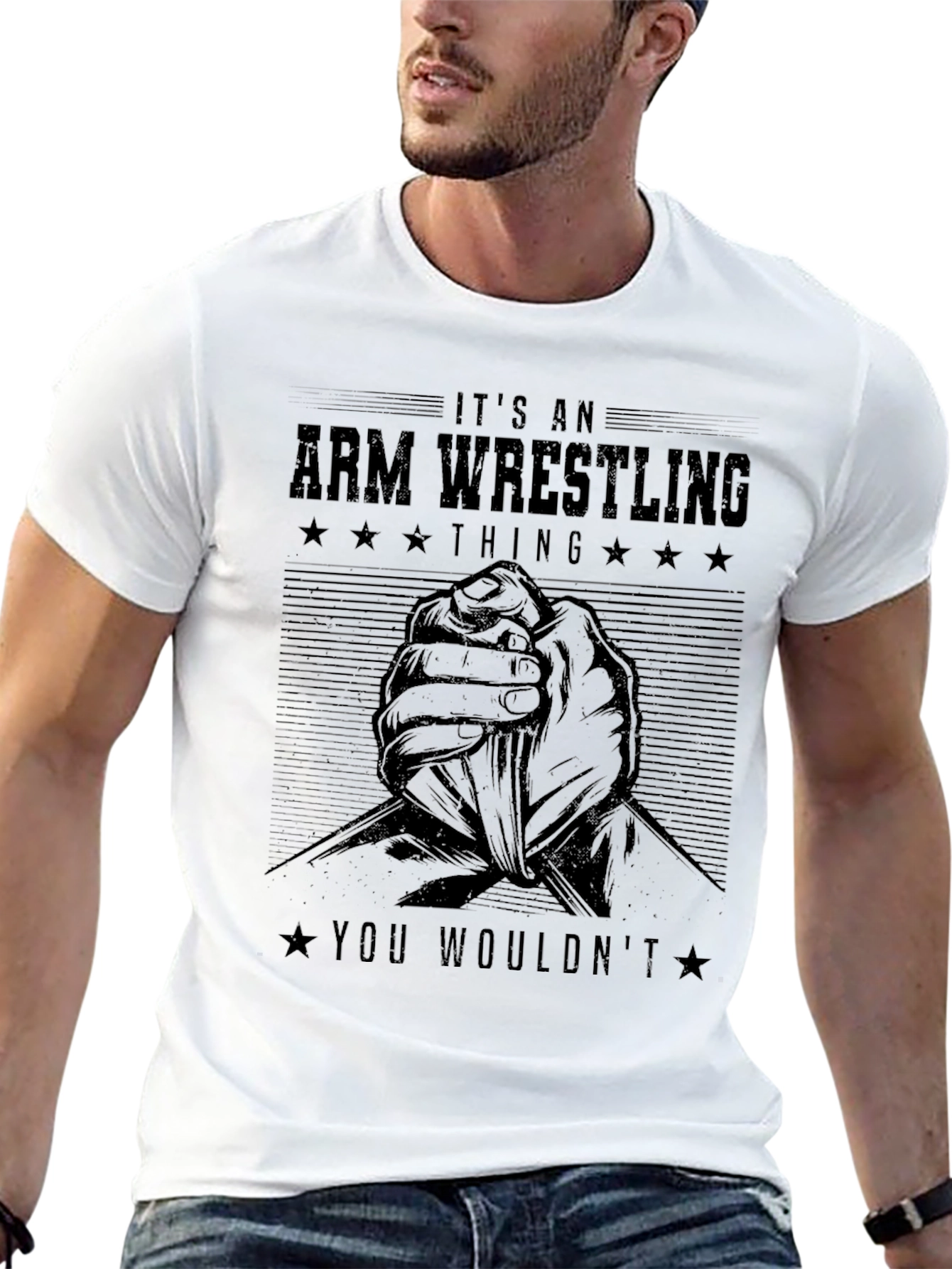 Arm Wrestling Thing Graphic T-Shirt