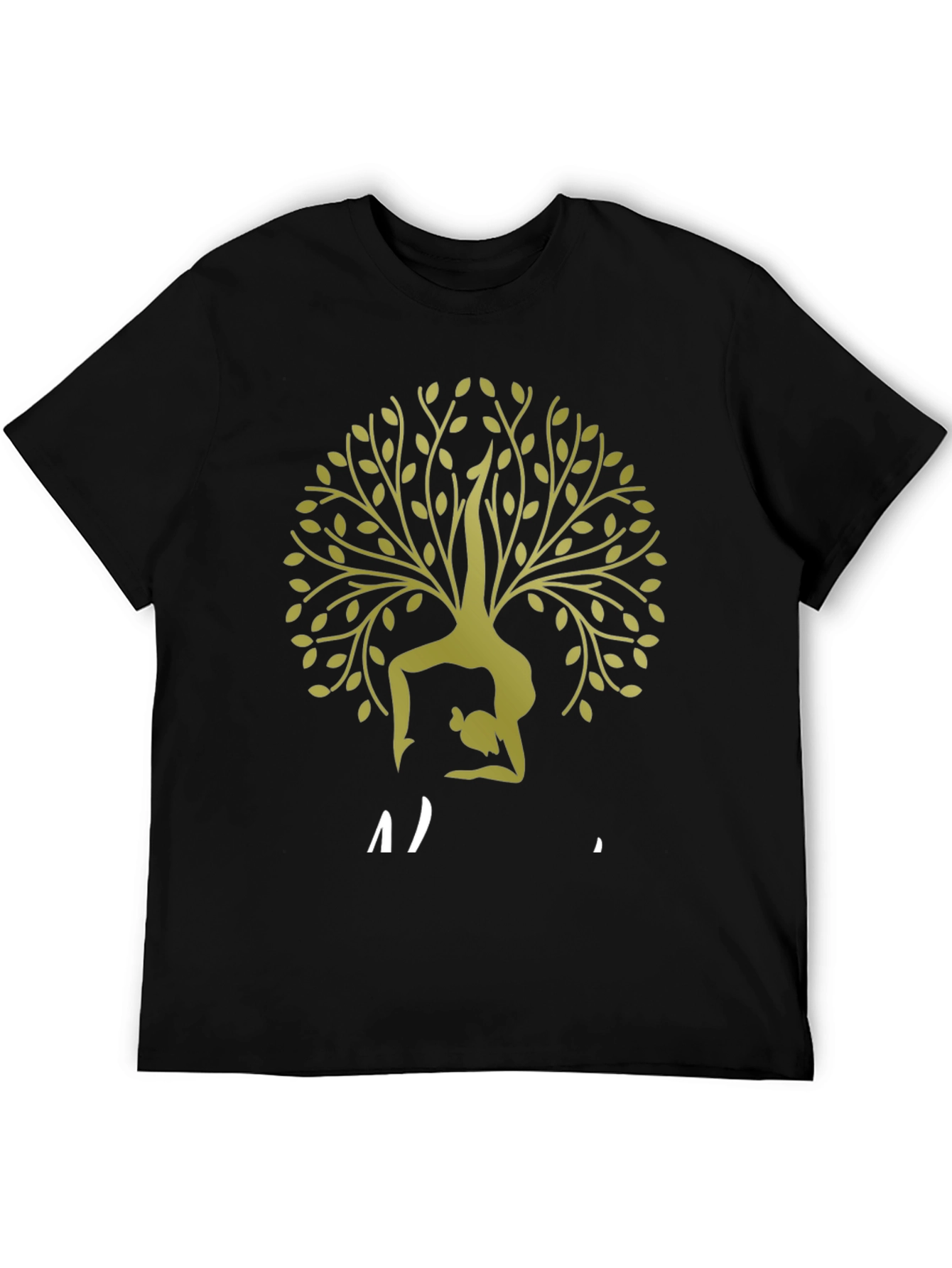 Yoga Tree T-Shirt - Black