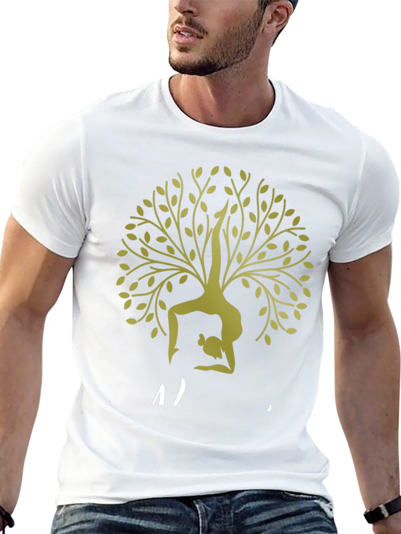 Yoga Tree T-Shirt - Black