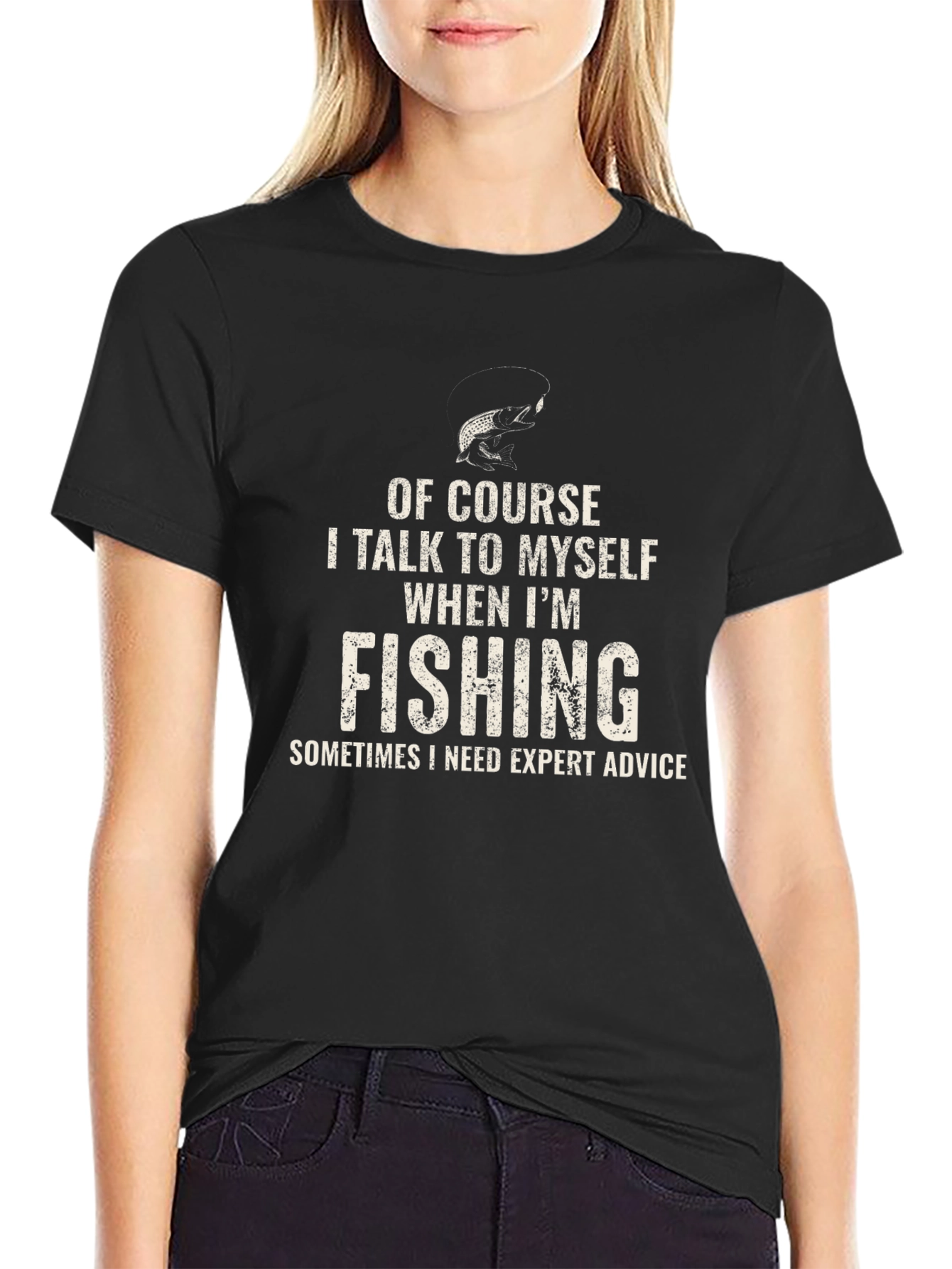 Fishing Expert Advice Graphic Tee
