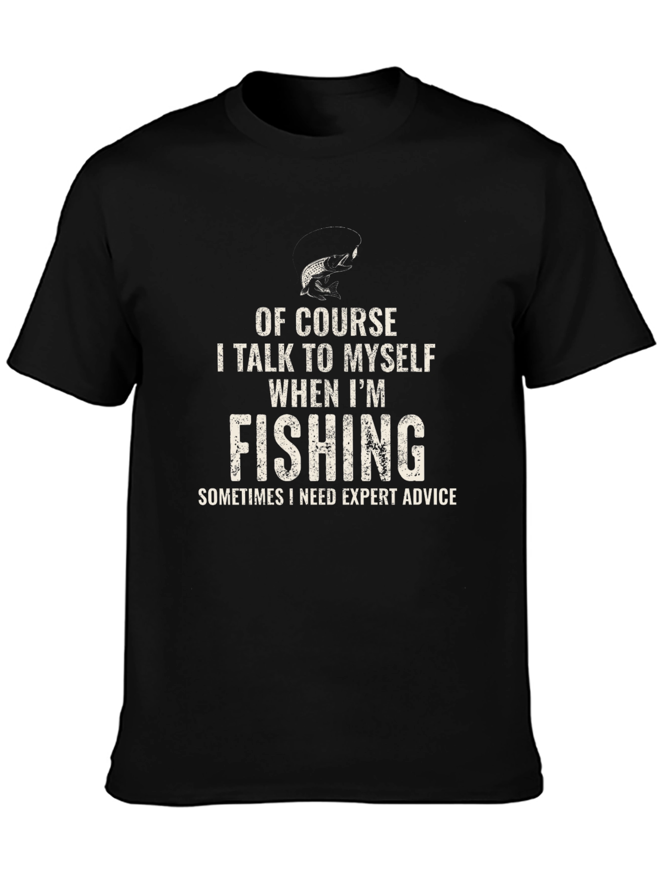 Fishing Expert Advice Graphic Tee