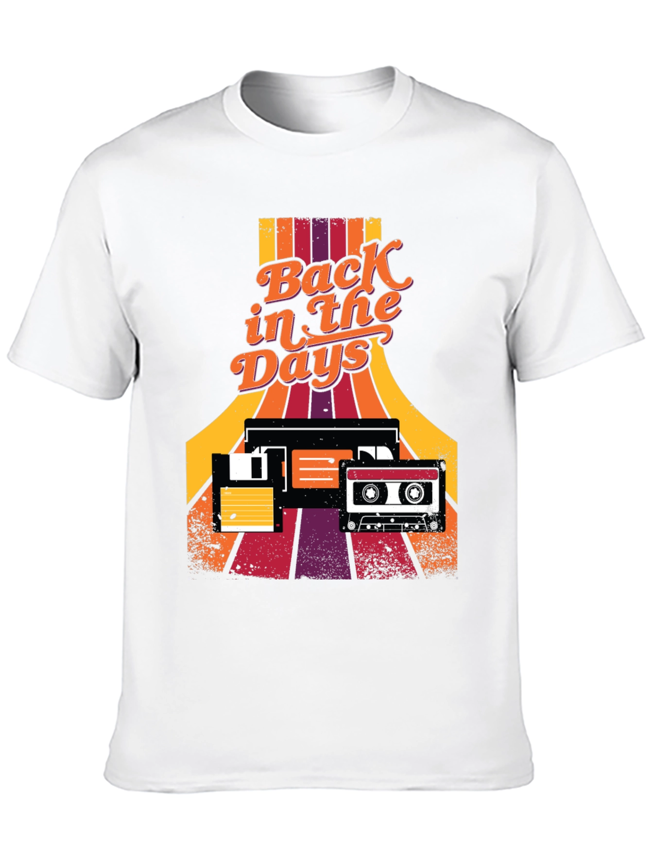 Retro Back in the Days Graphic Tee
