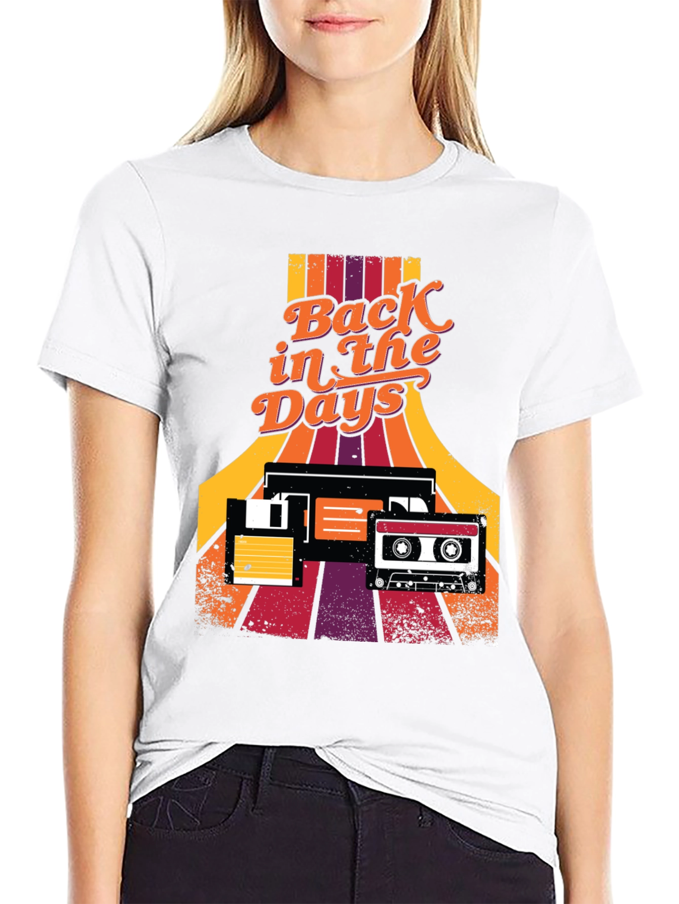 Retro Back in the Days Graphic Tee