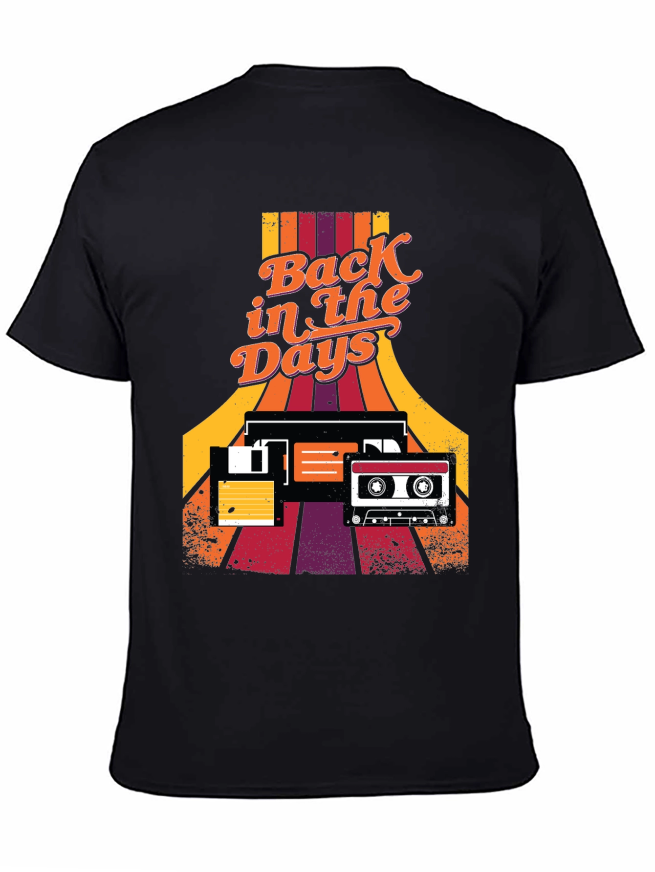 Retro Back in the Days Graphic Tee