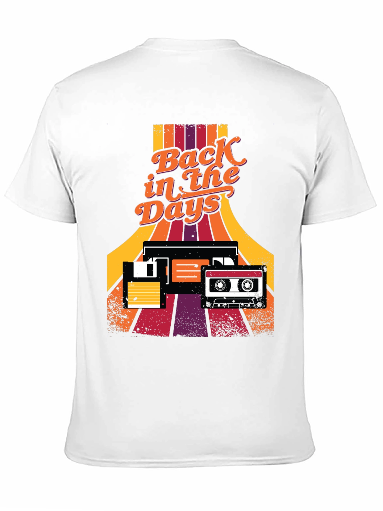 Retro Back in the Days Graphic Tee
