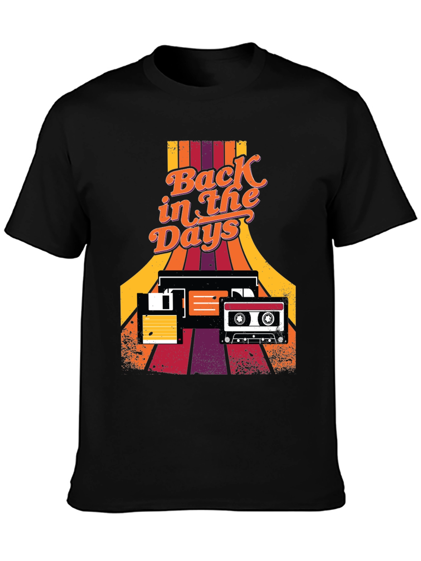 Retro Back in the Days Graphic Tee