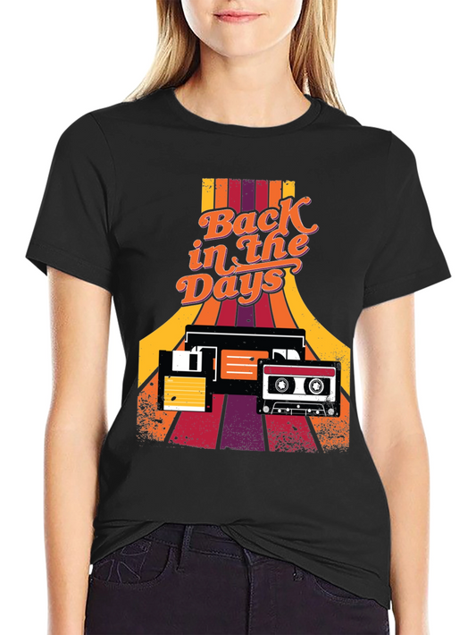 Retro Back in the Days Graphic Tee
