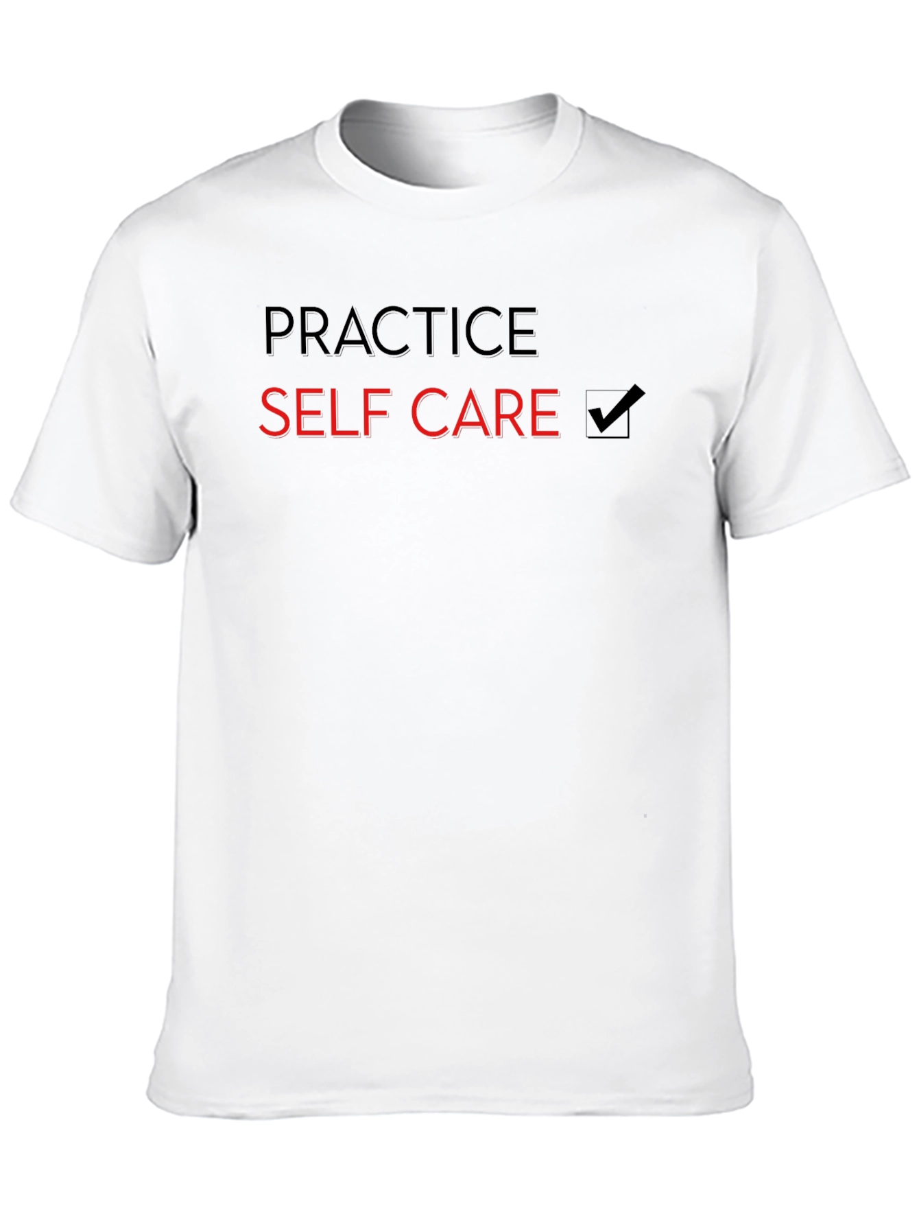 Practice Self Care Black T-Shirt