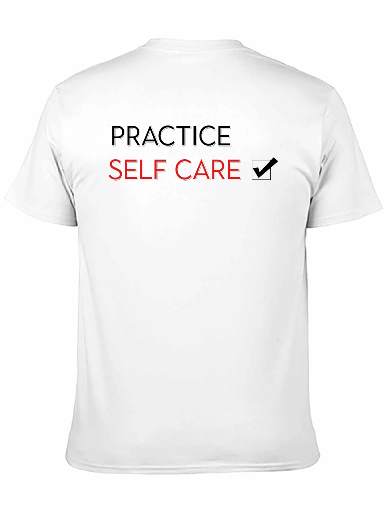 Practice Self Care Black T-Shirt
