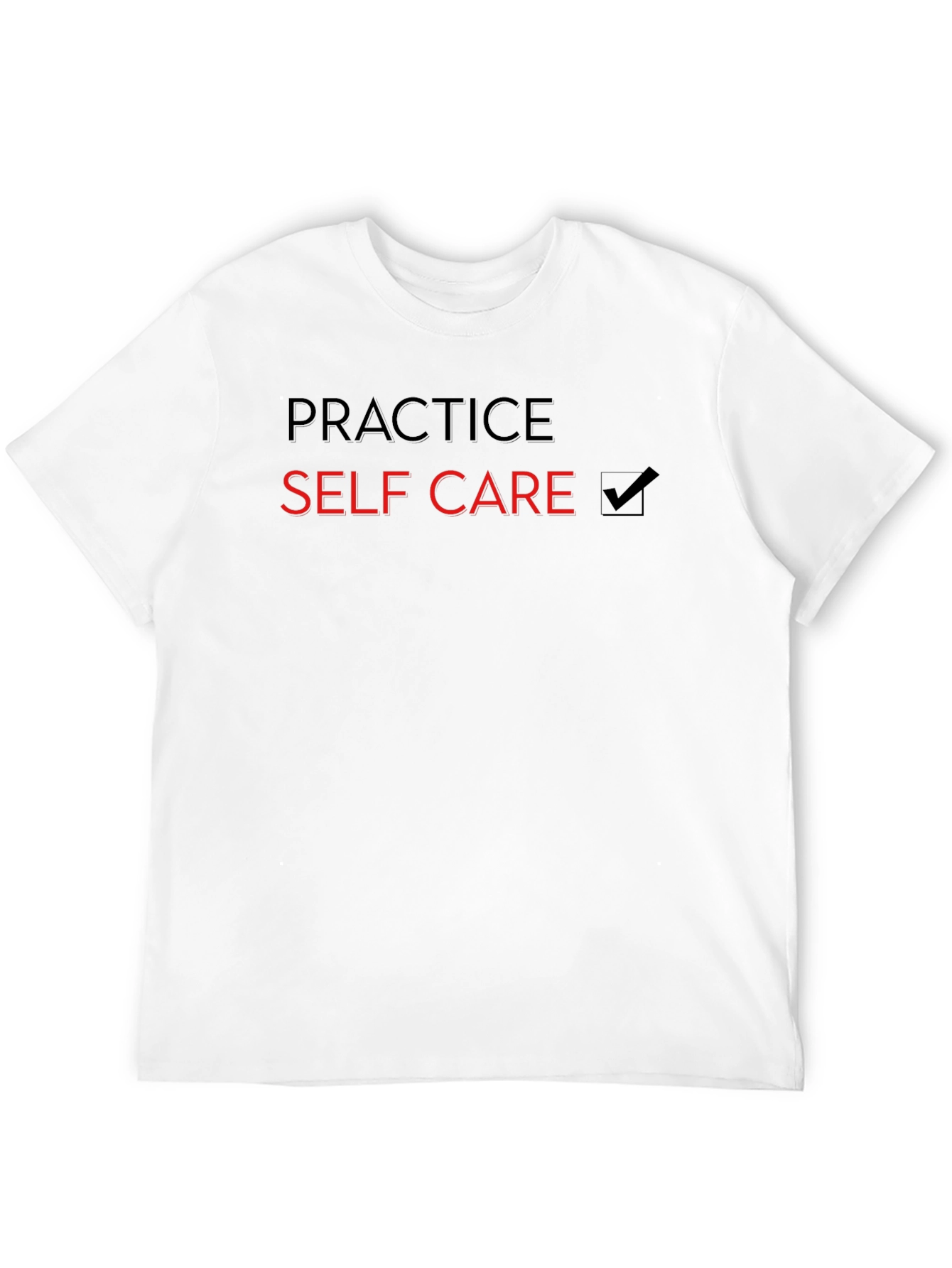 Practice Self Care Black T-Shirt