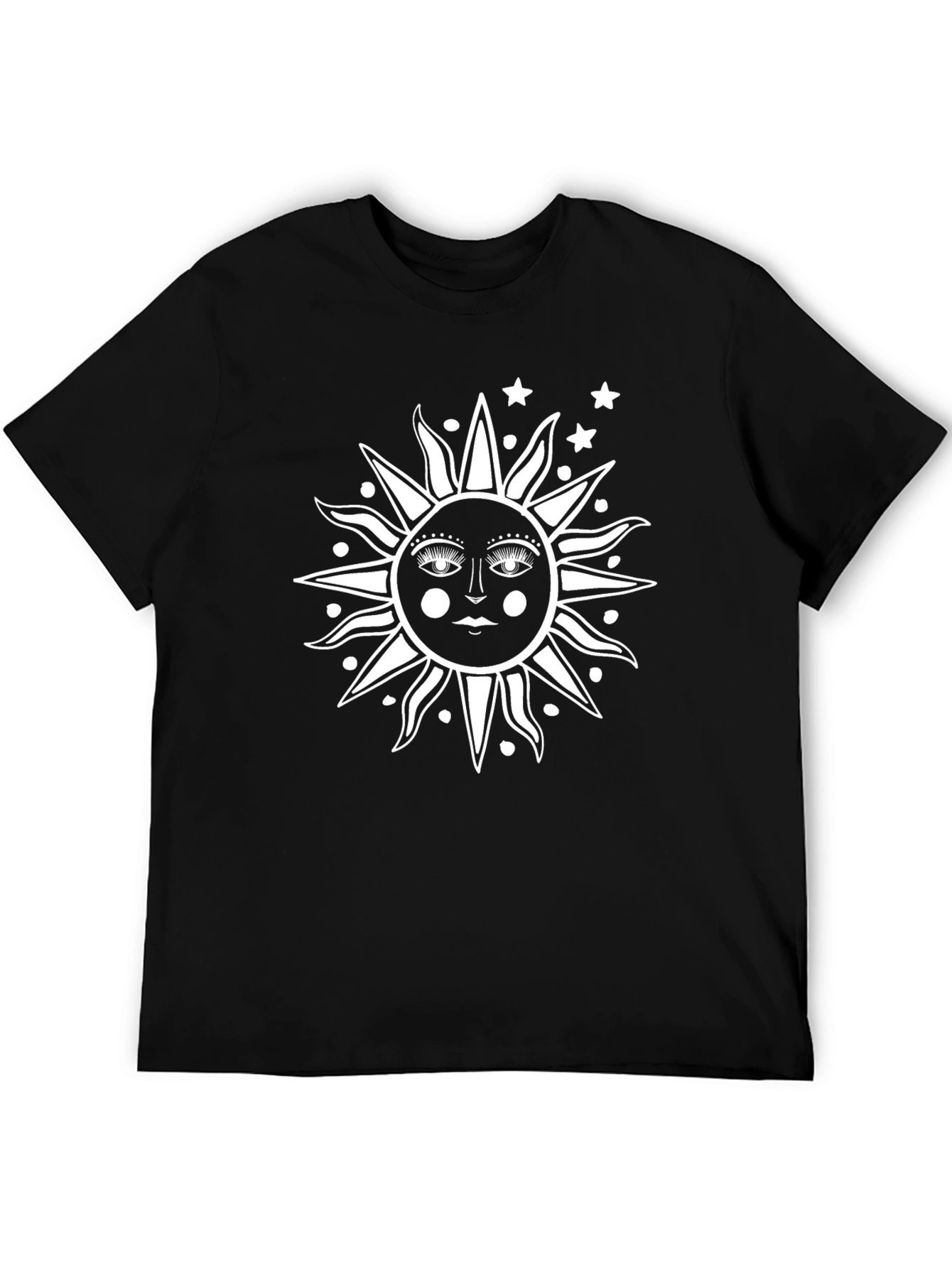 Sun Graphic T-Shirt - Celestial Design