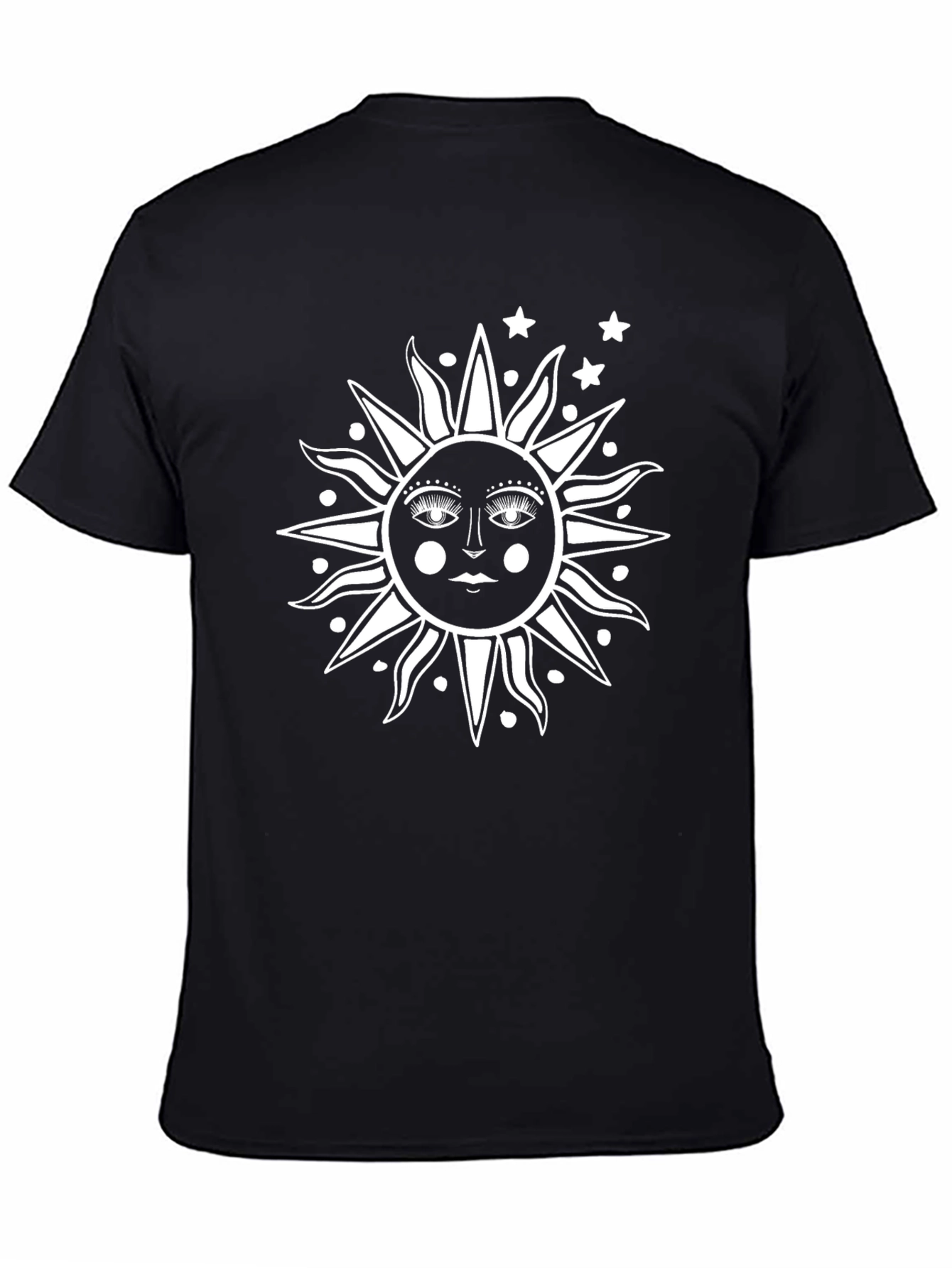 Sun Graphic T-Shirt - Celestial Design