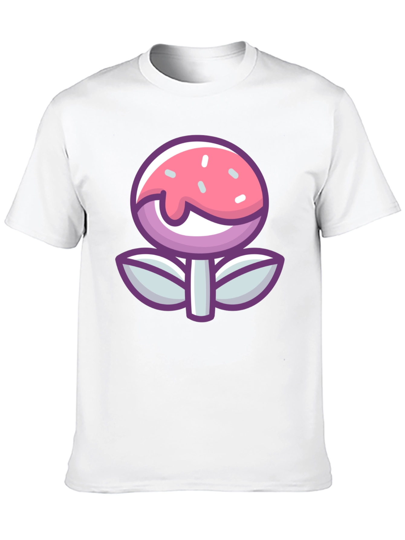Donut Flower Graphic Tee - Sweet Style