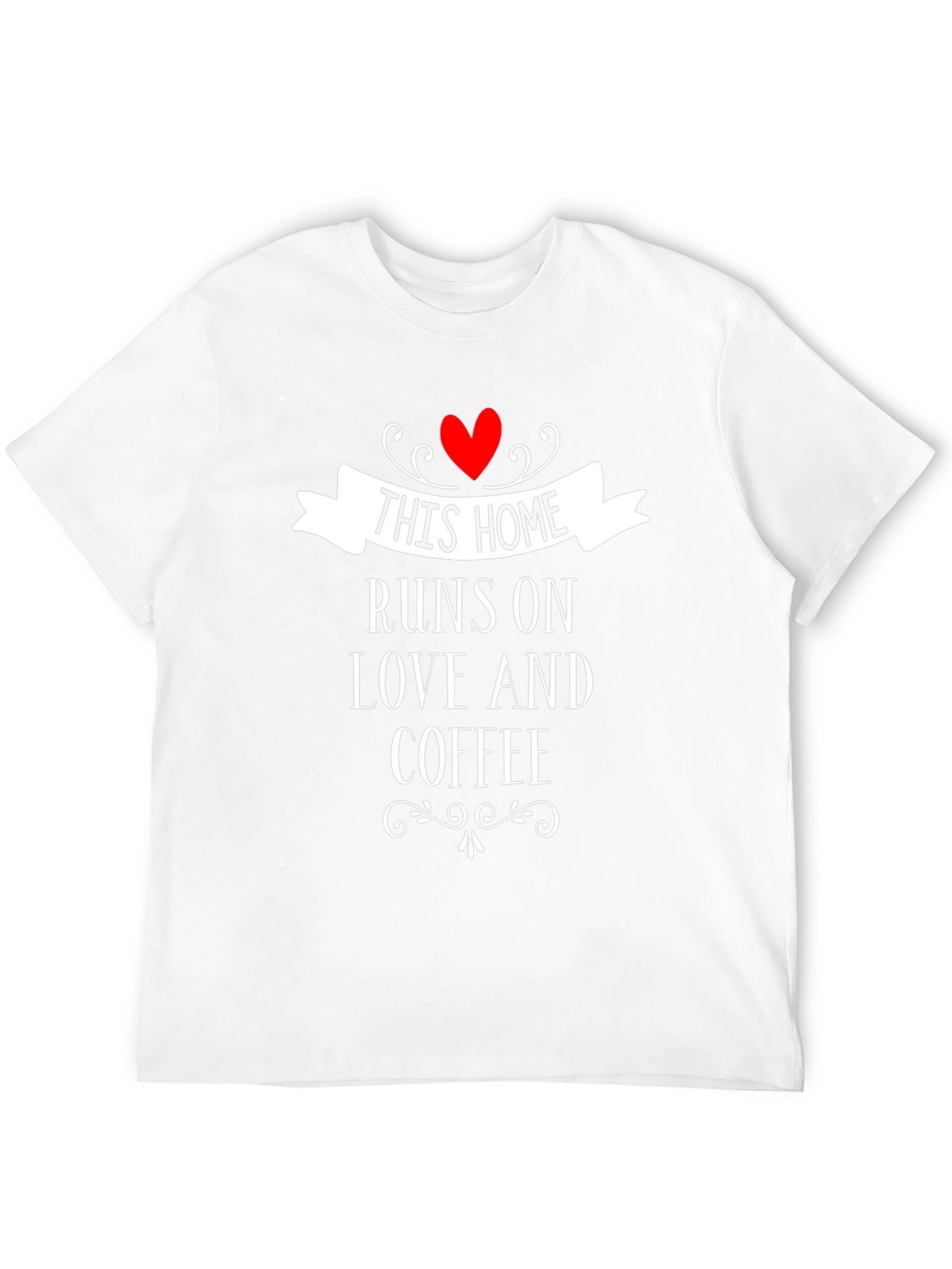 Home Runs On Love & Coffee Graphic Tee