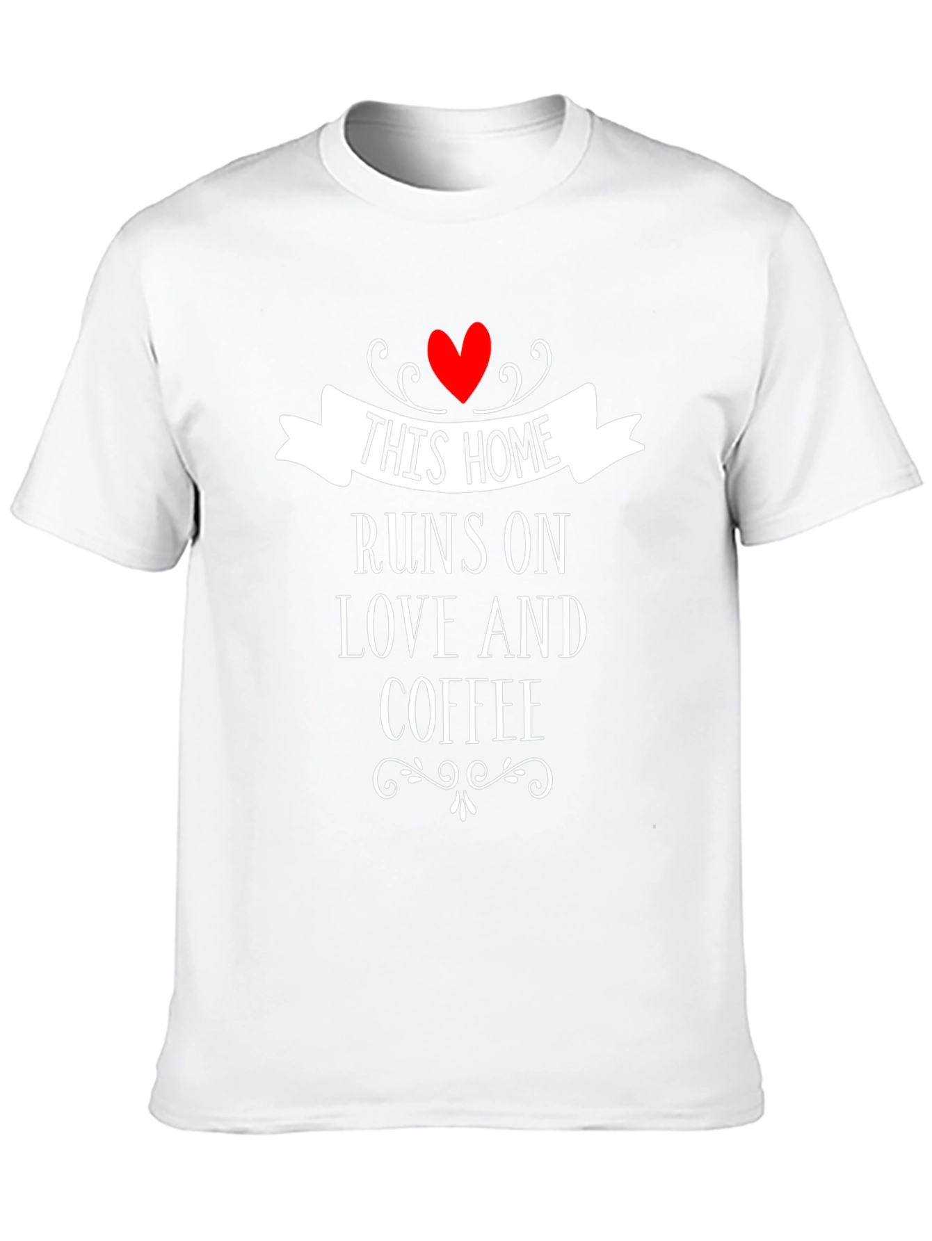 Home Runs On Love & Coffee Graphic Tee