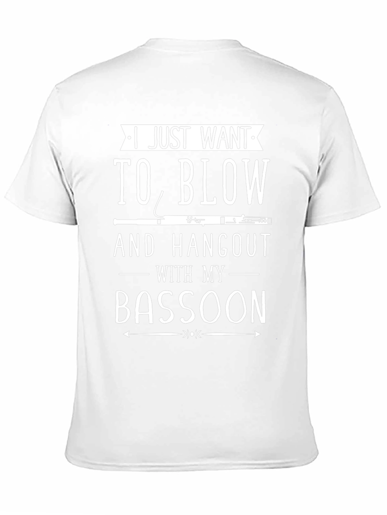 Bassoon Player T-Shirt: Blow & Hangout Tee