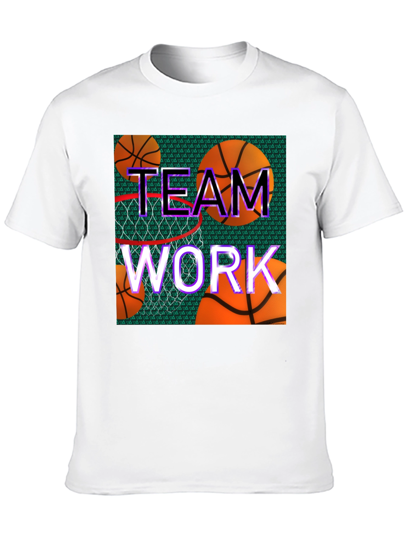 Teamwork Basketball T-Shirt