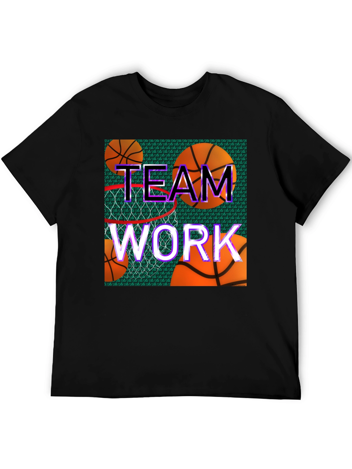 Teamwork Basketball T-Shirt