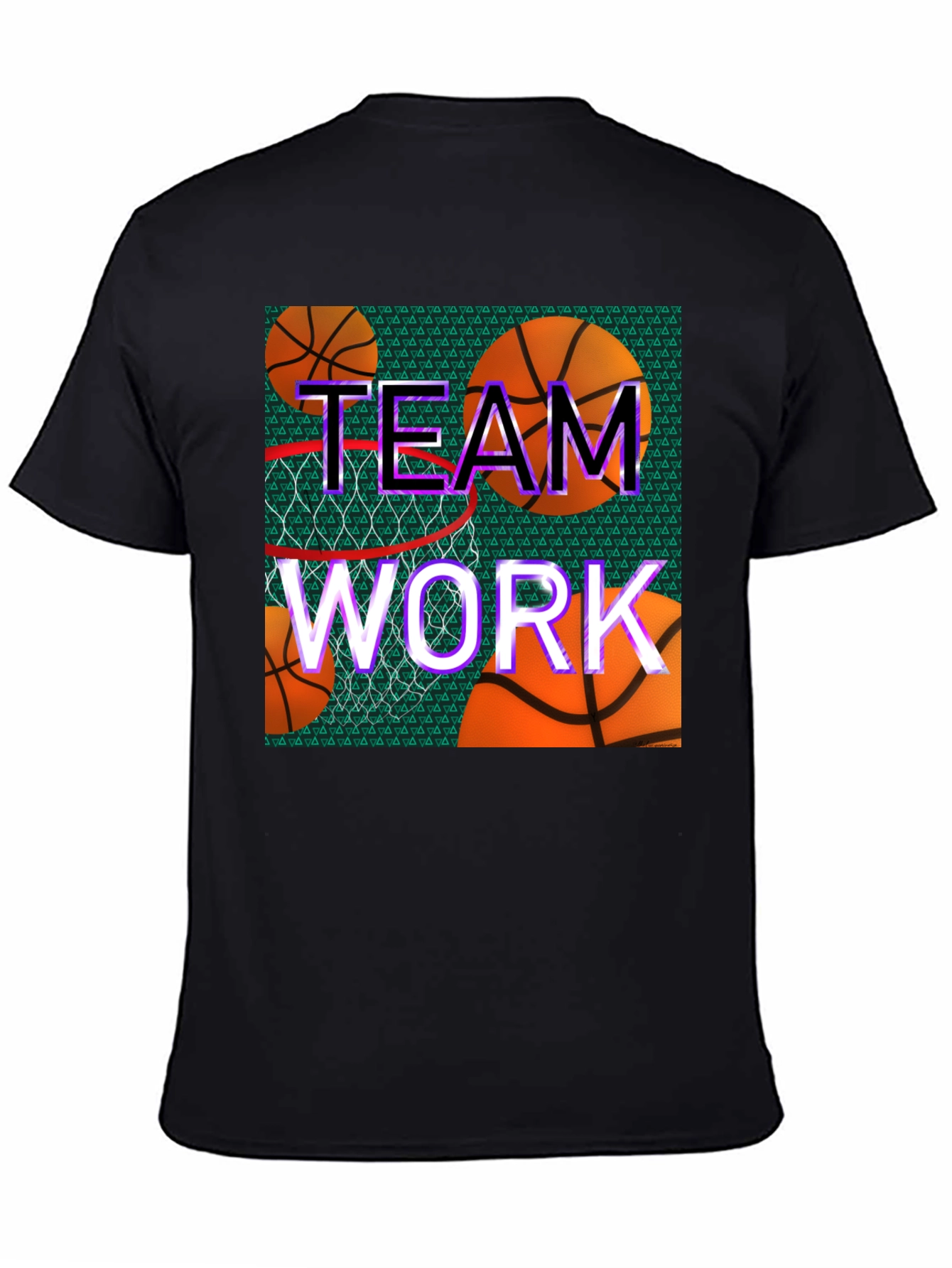 Teamwork Basketball T-Shirt